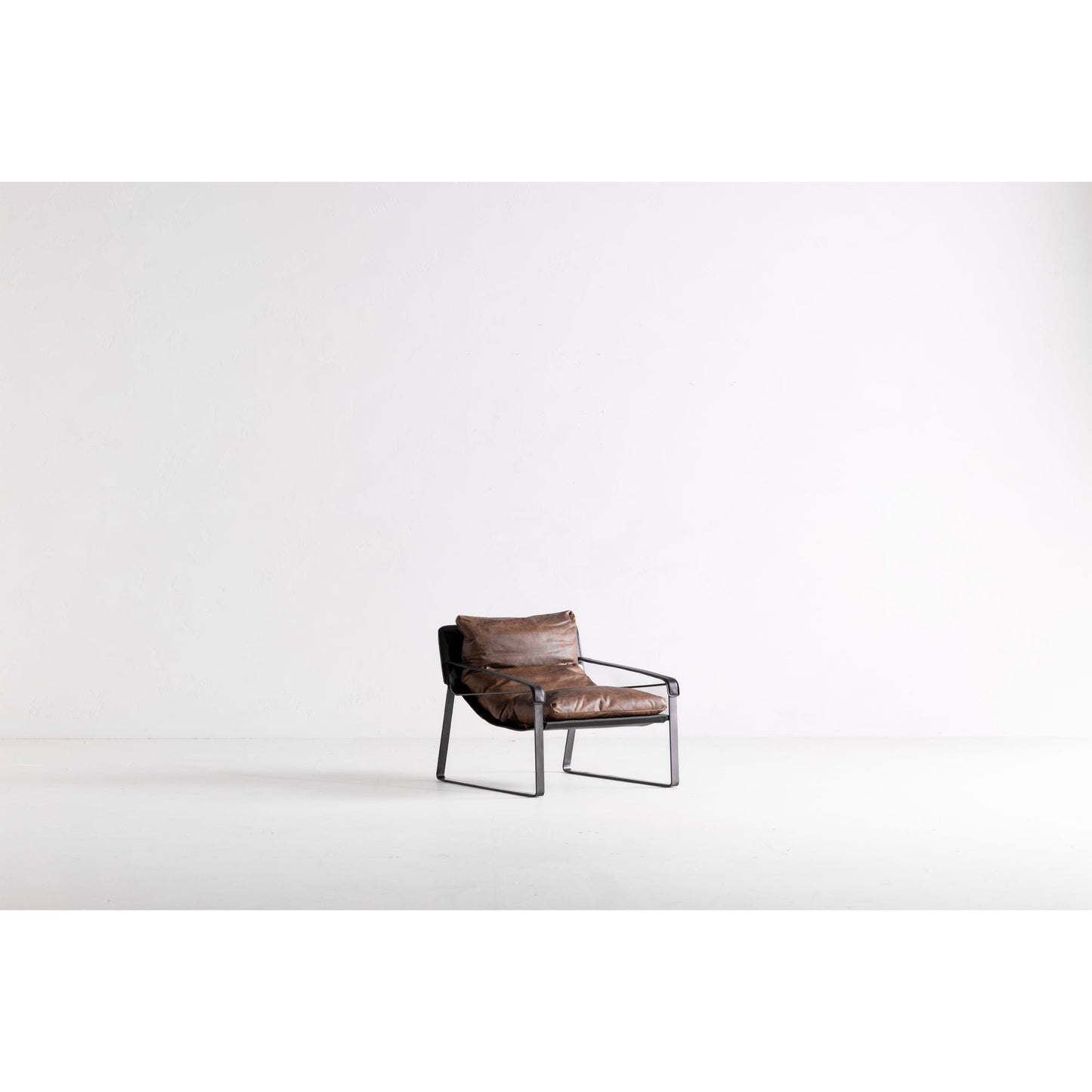 Conno Brownr Leather Club Chair - Ornate Home