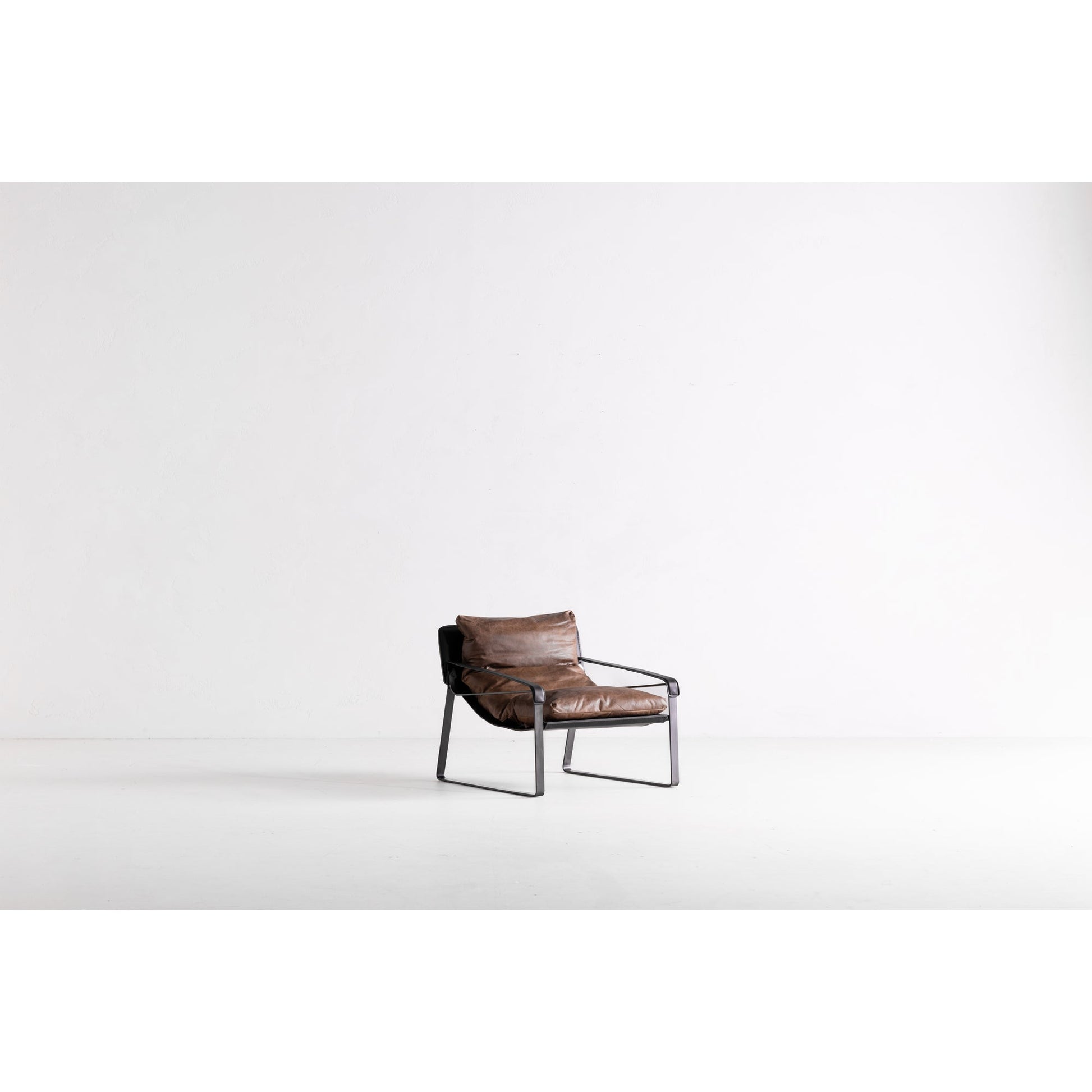 Conno Brownr Leather Club Chair - Ornate Home