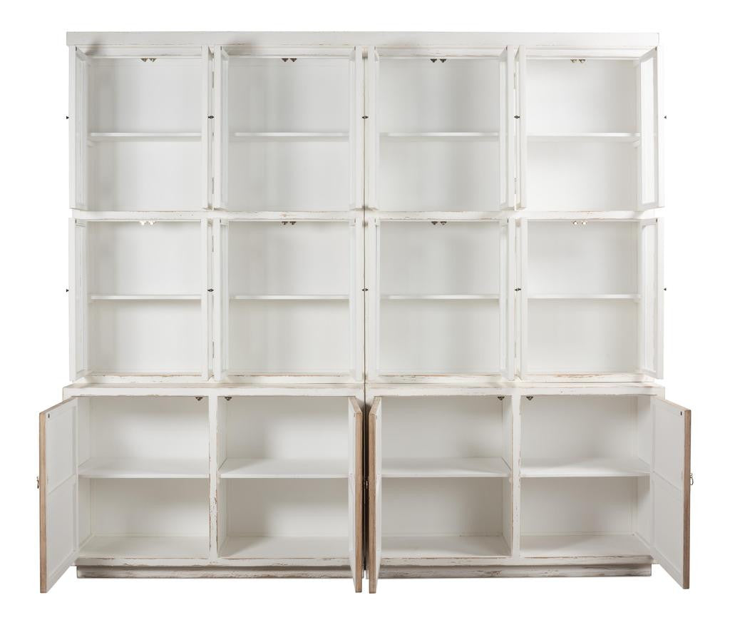 Connor White Bookcase - Ornate Home