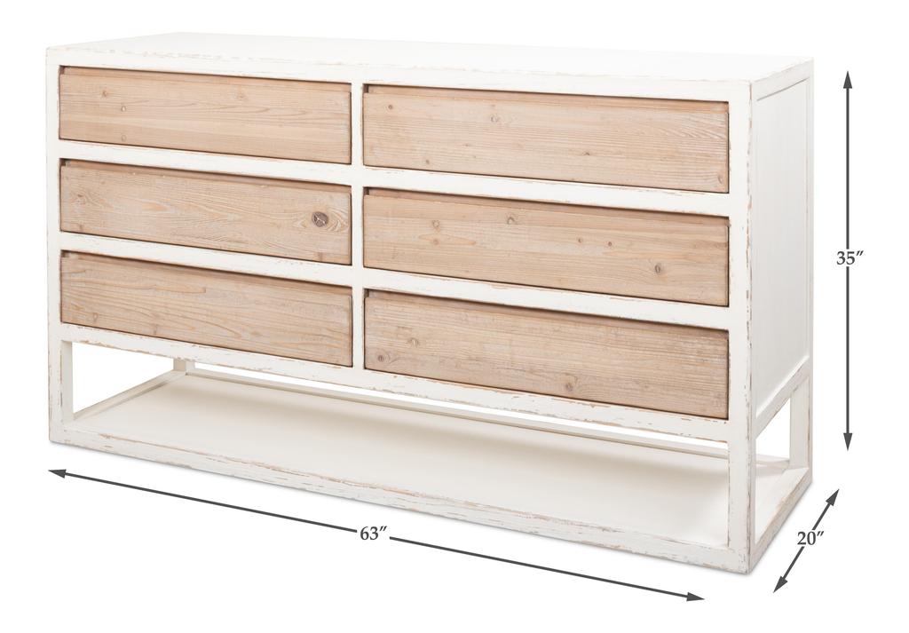 Connor White Sideboard - Ornate Home
