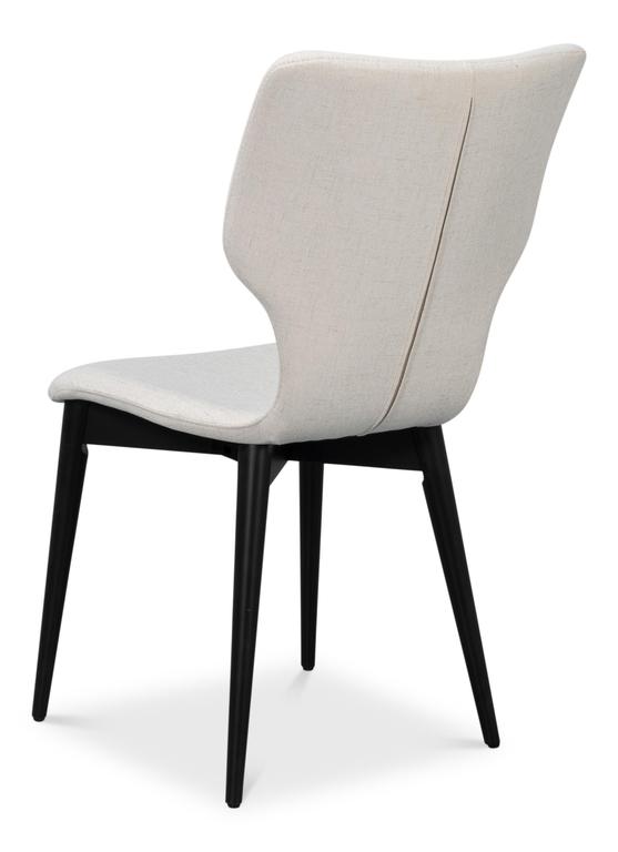 Contour Ivory Sidechair - Ornate Home