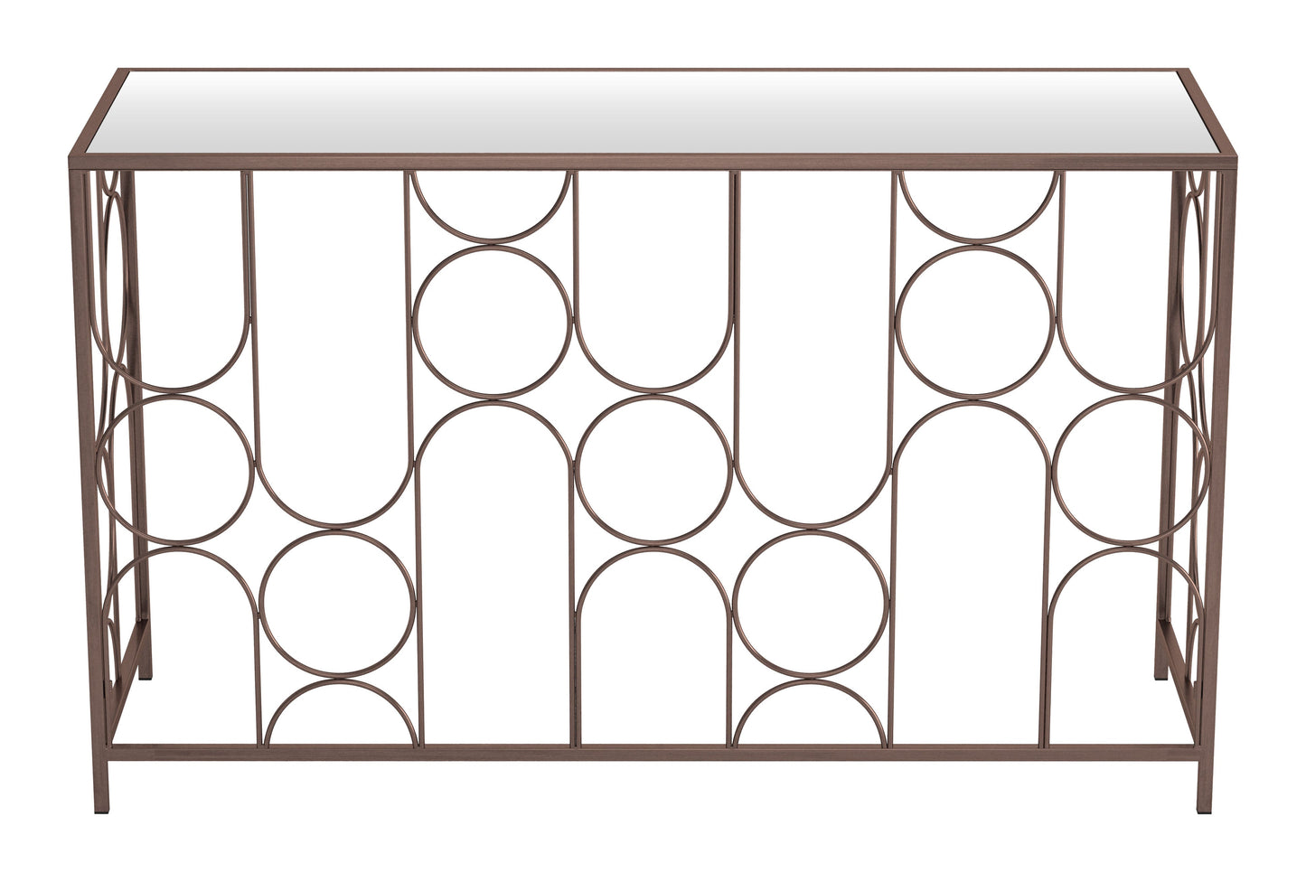 Convale Bronze Console Table - Ornate Home
