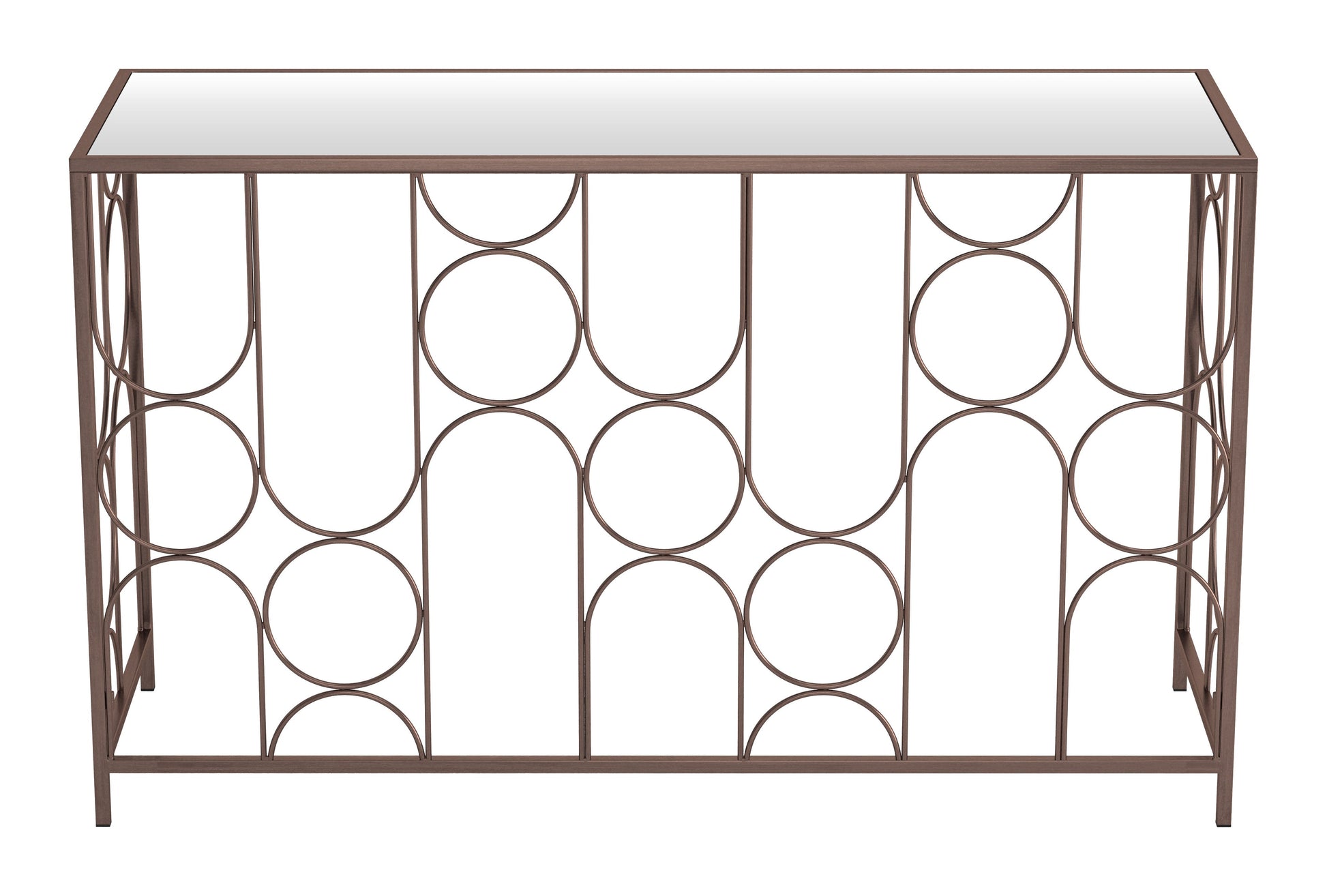Convale Bronze Console Table - Ornate Home