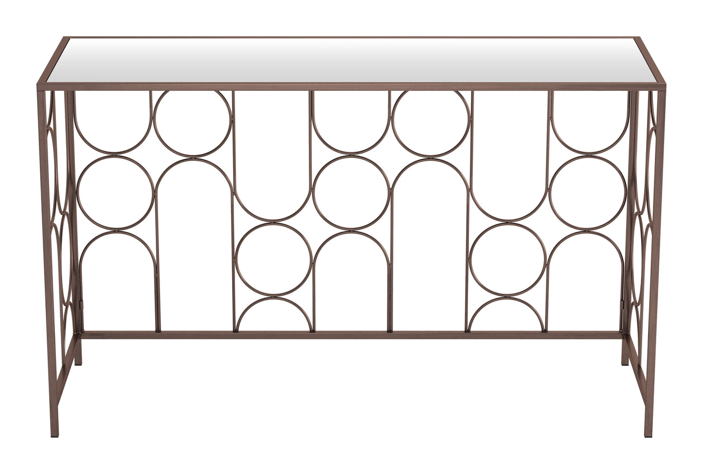 Convale Bronze Console Table - Ornate Home