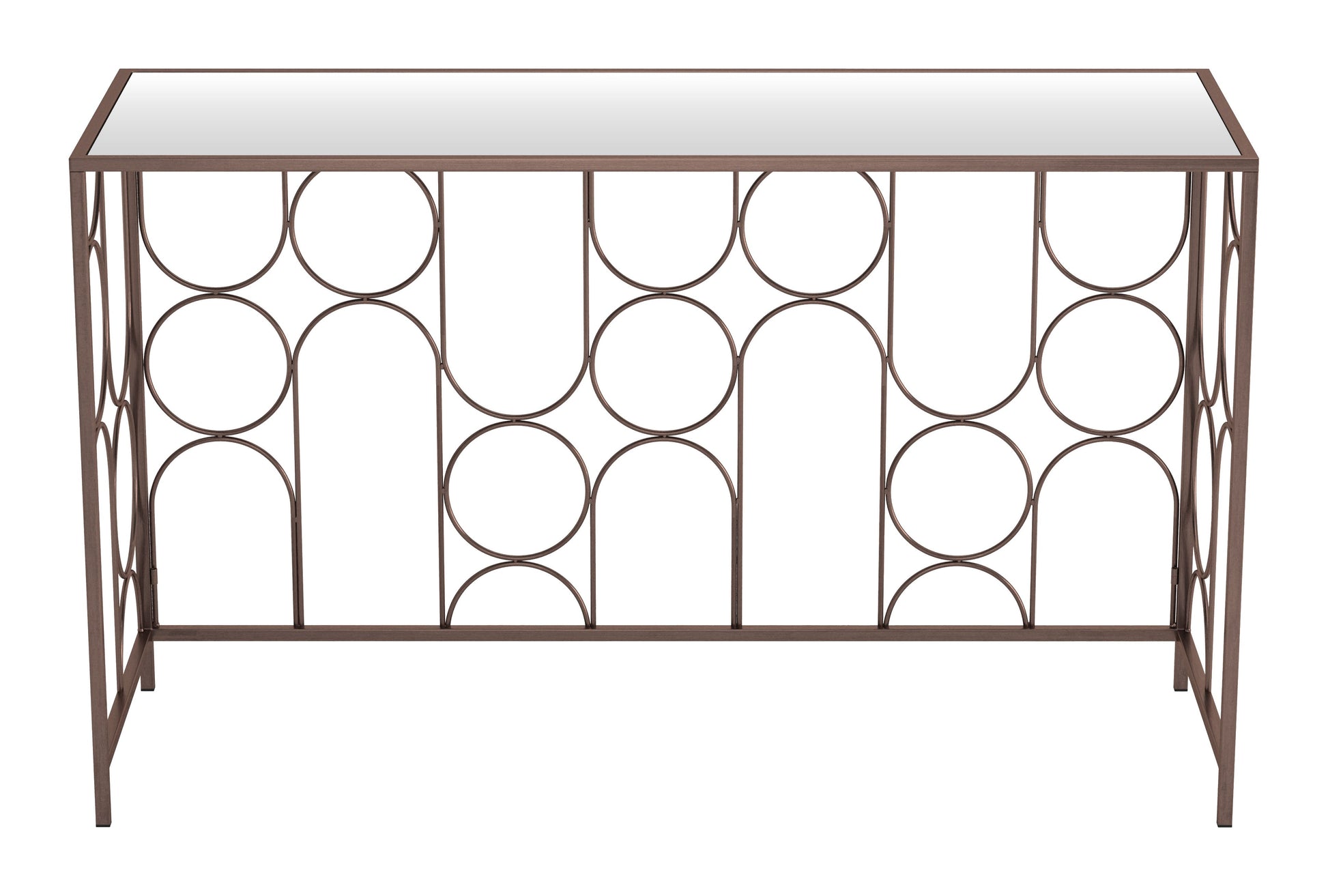 Convale Bronze Console Table - Ornate Home