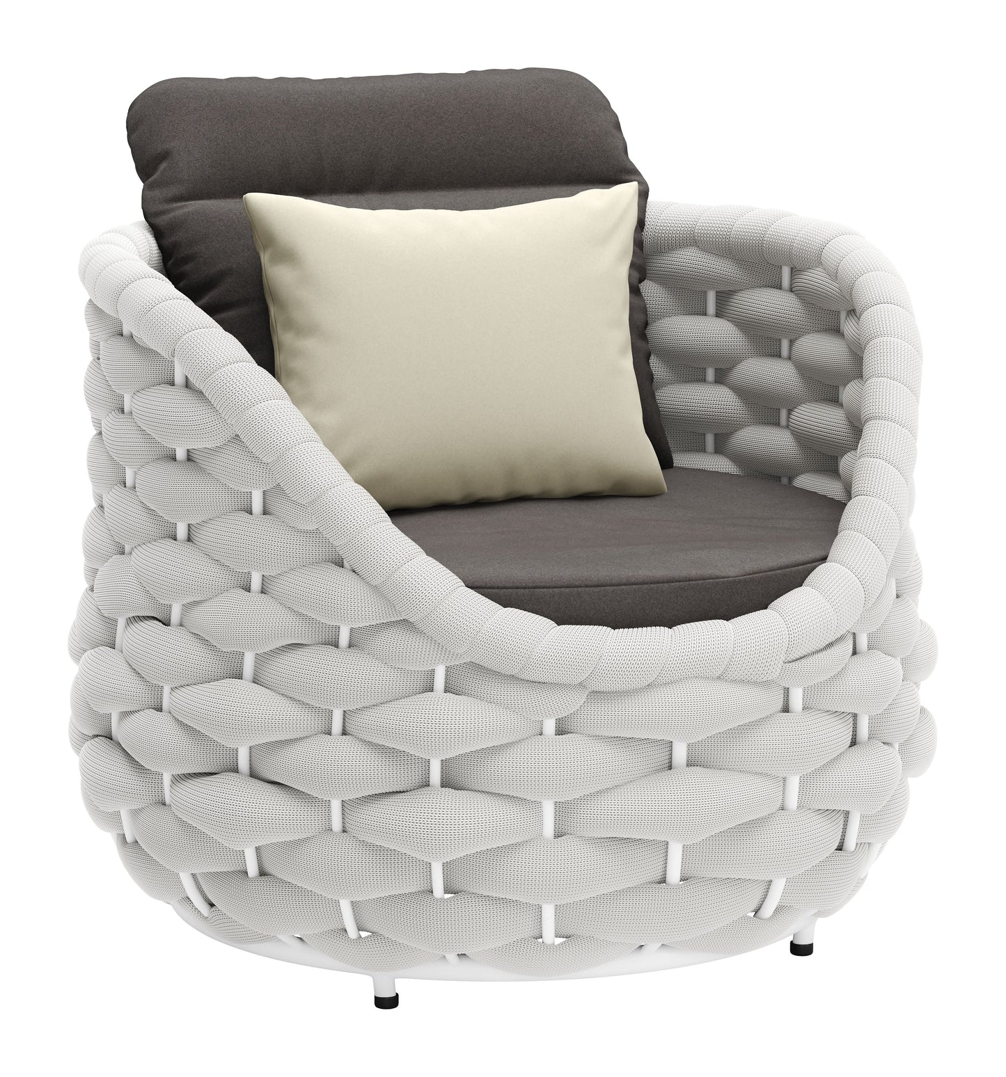 Coral Gray Reef Outdoor Accent Chair - Ornate Home