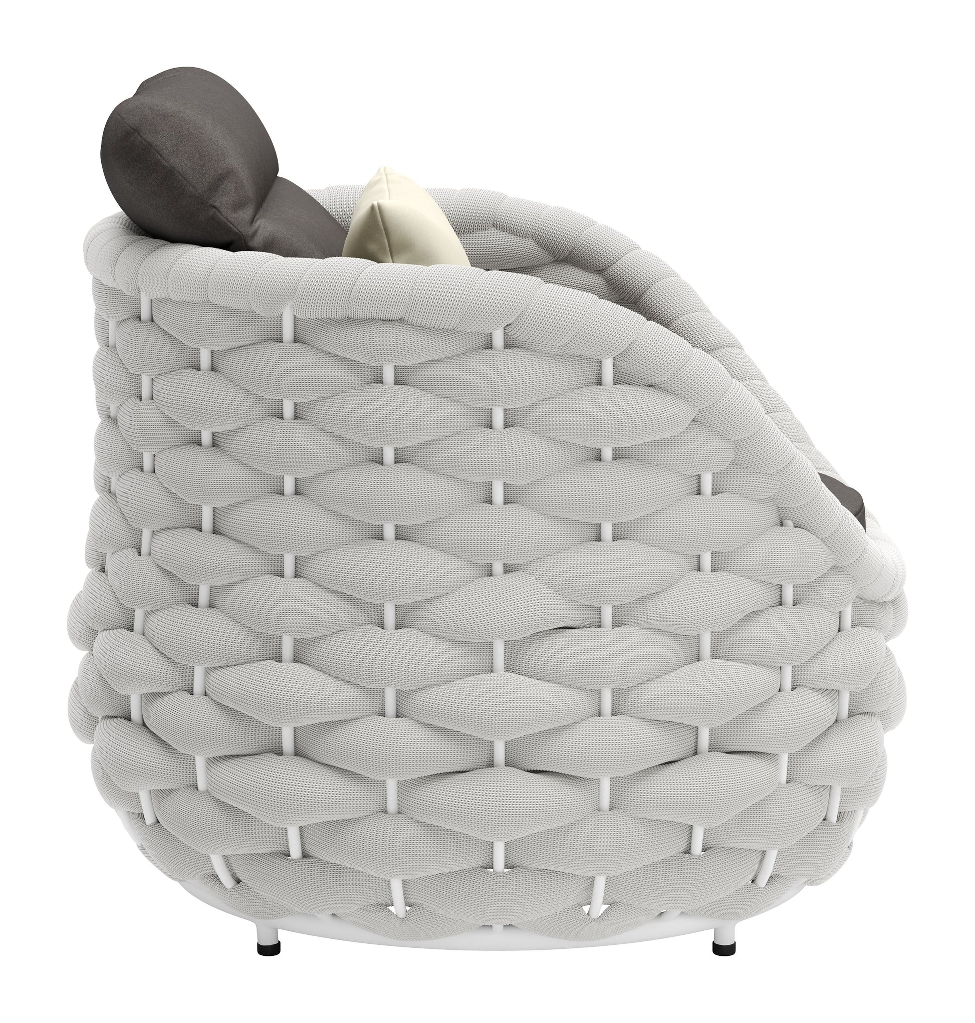 Coral Gray Reef Outdoor Accent Chair - Ornate Home