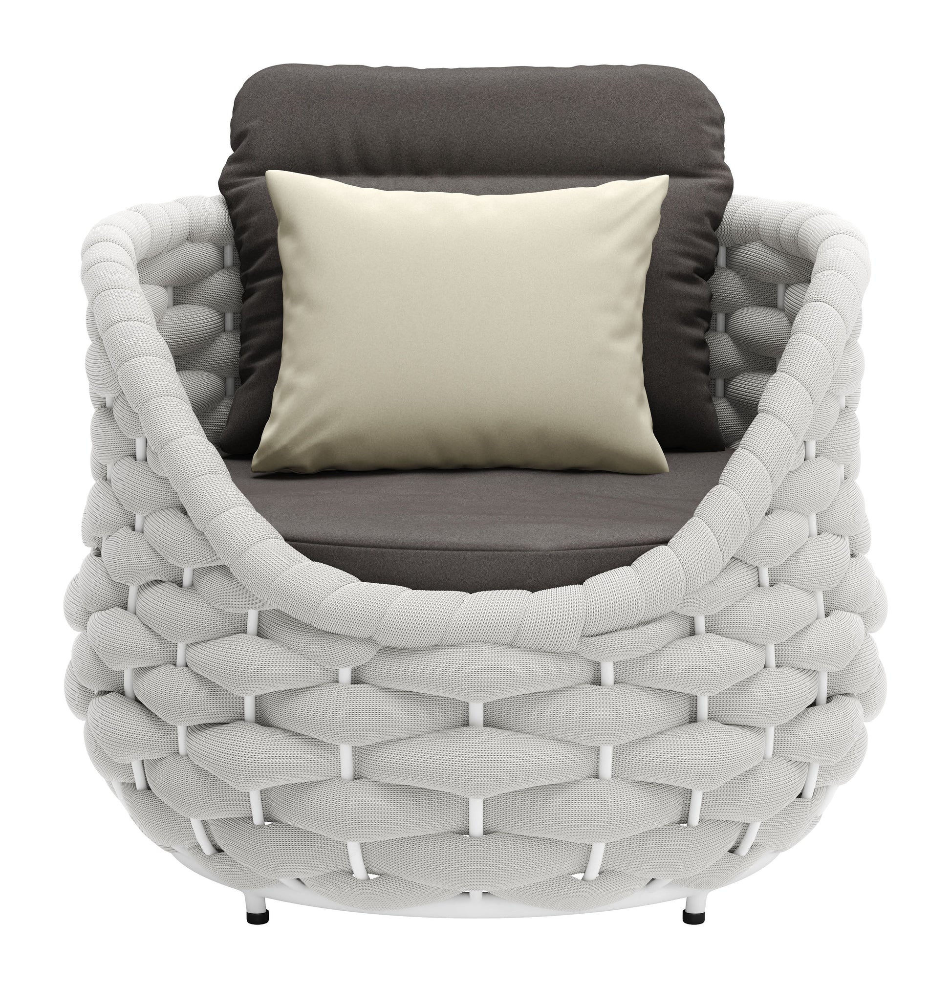 Coral Gray Reef Outdoor Accent Chair - Ornate Home