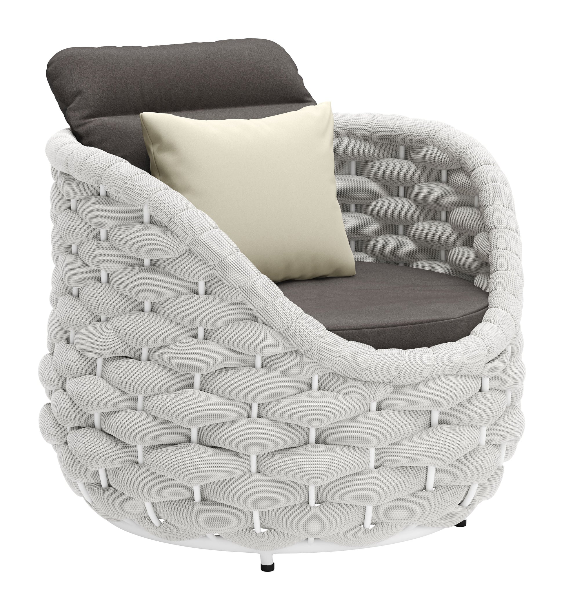 Coral Gray Reef Outdoor Accent Chair - Ornate Home