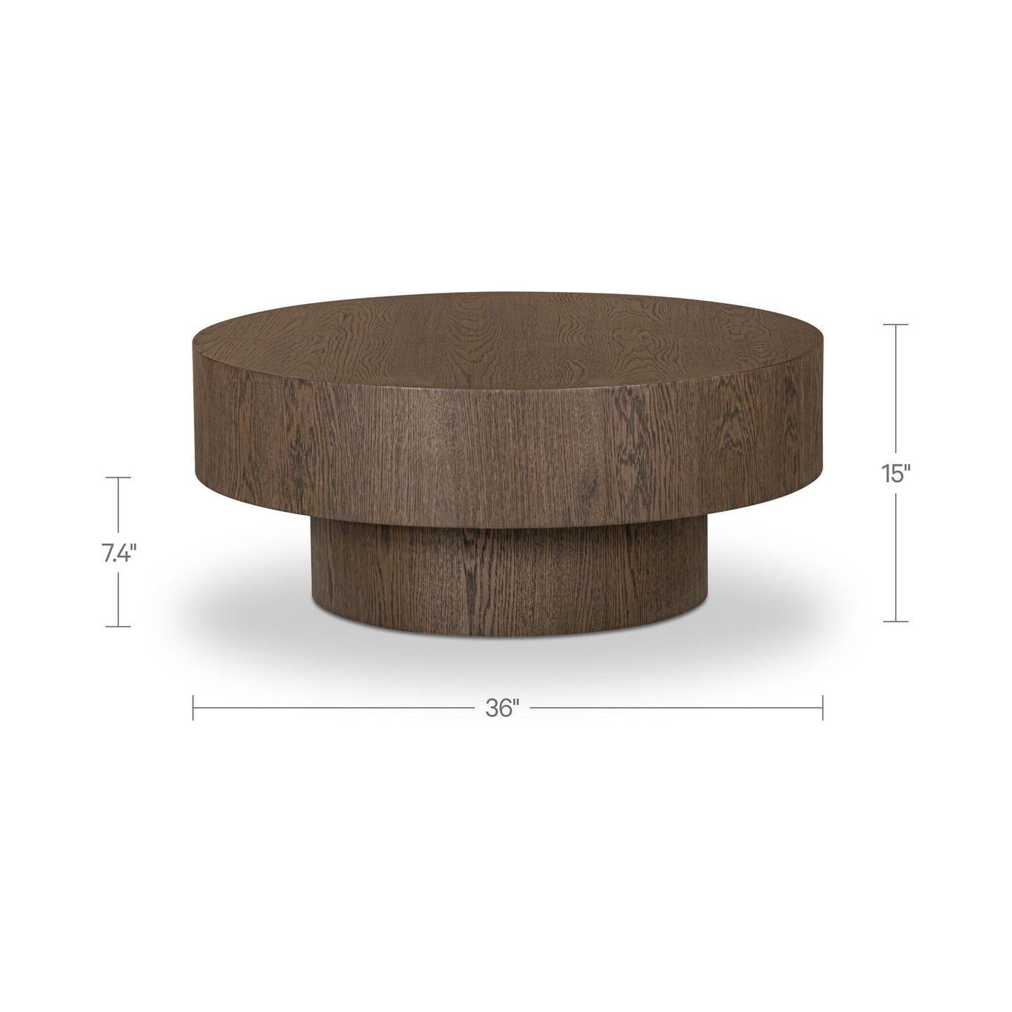 Corey Dark Brown Coffee Table - Ornate Home