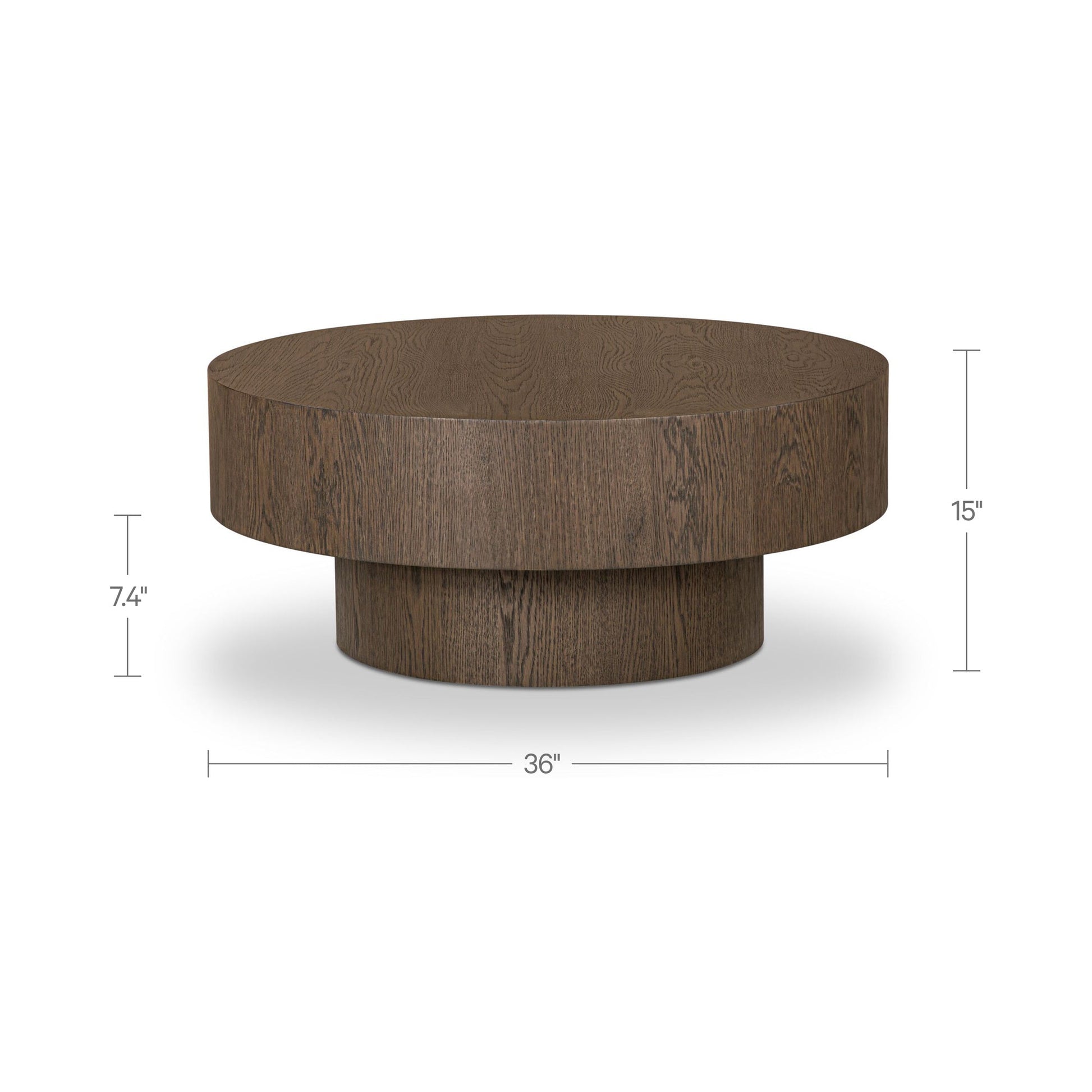 Corey Dark Brown Coffee Table - Ornate Home