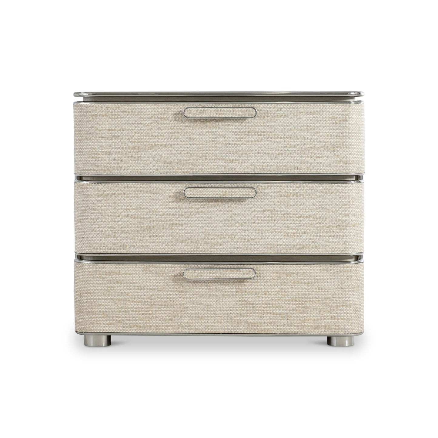 Corinne Ecru/Farine Nightstand - Ornate Home