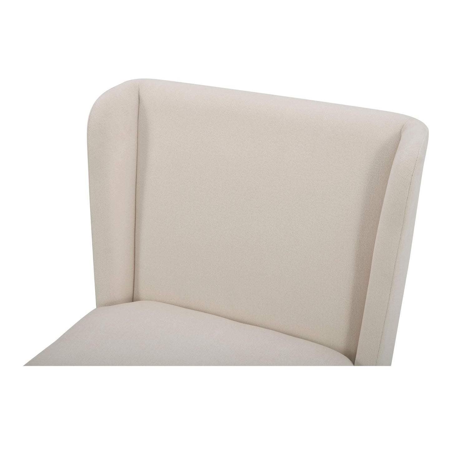 Cormac Cream Rolling Dining Chair - Ornate Home