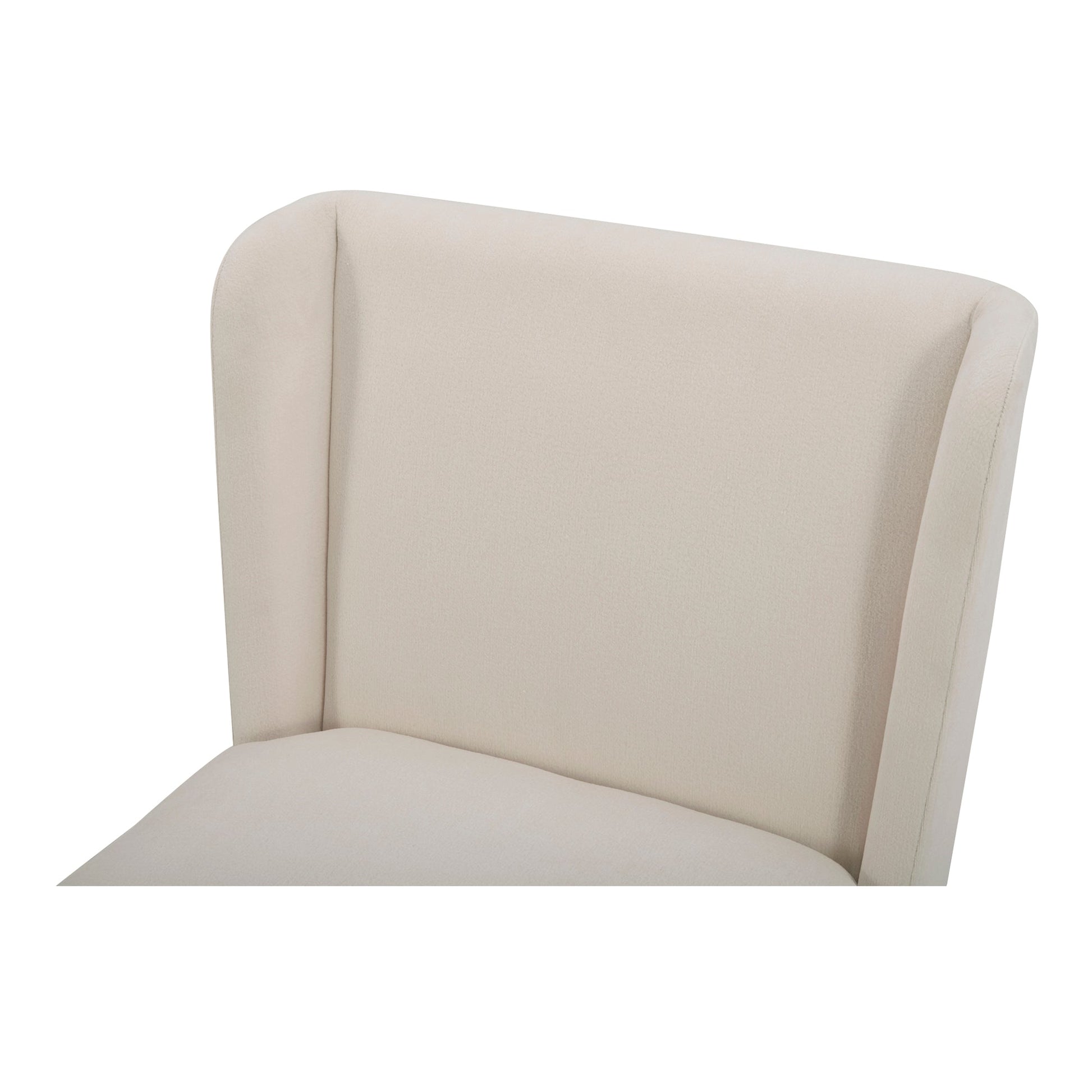 Cormac Cream Rolling Dining Chair - Ornate Home