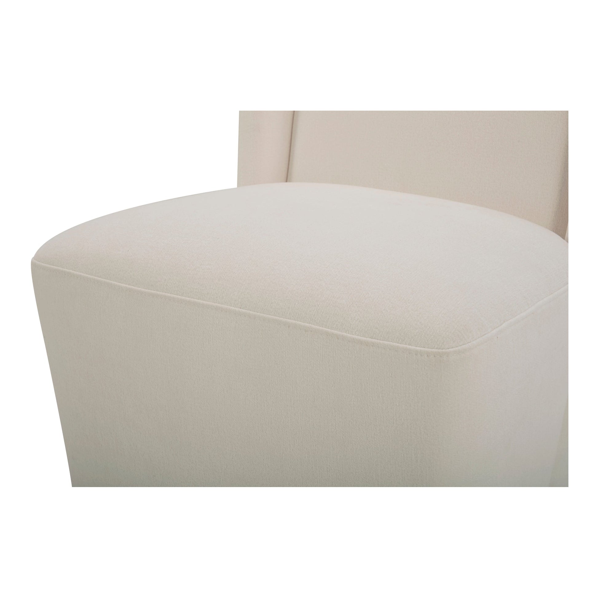 Cormac Cream Rolling Dining Chair - Ornate Home
