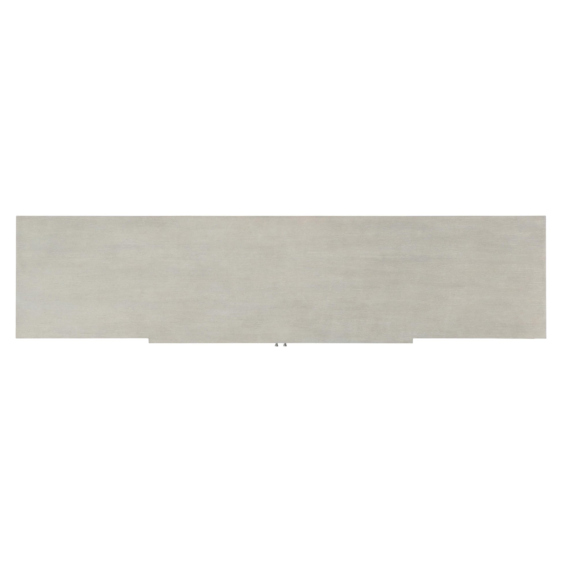 Cornelia Glazed Stainless Steel/Nebbia Entertainment Credenza - Ornate Home