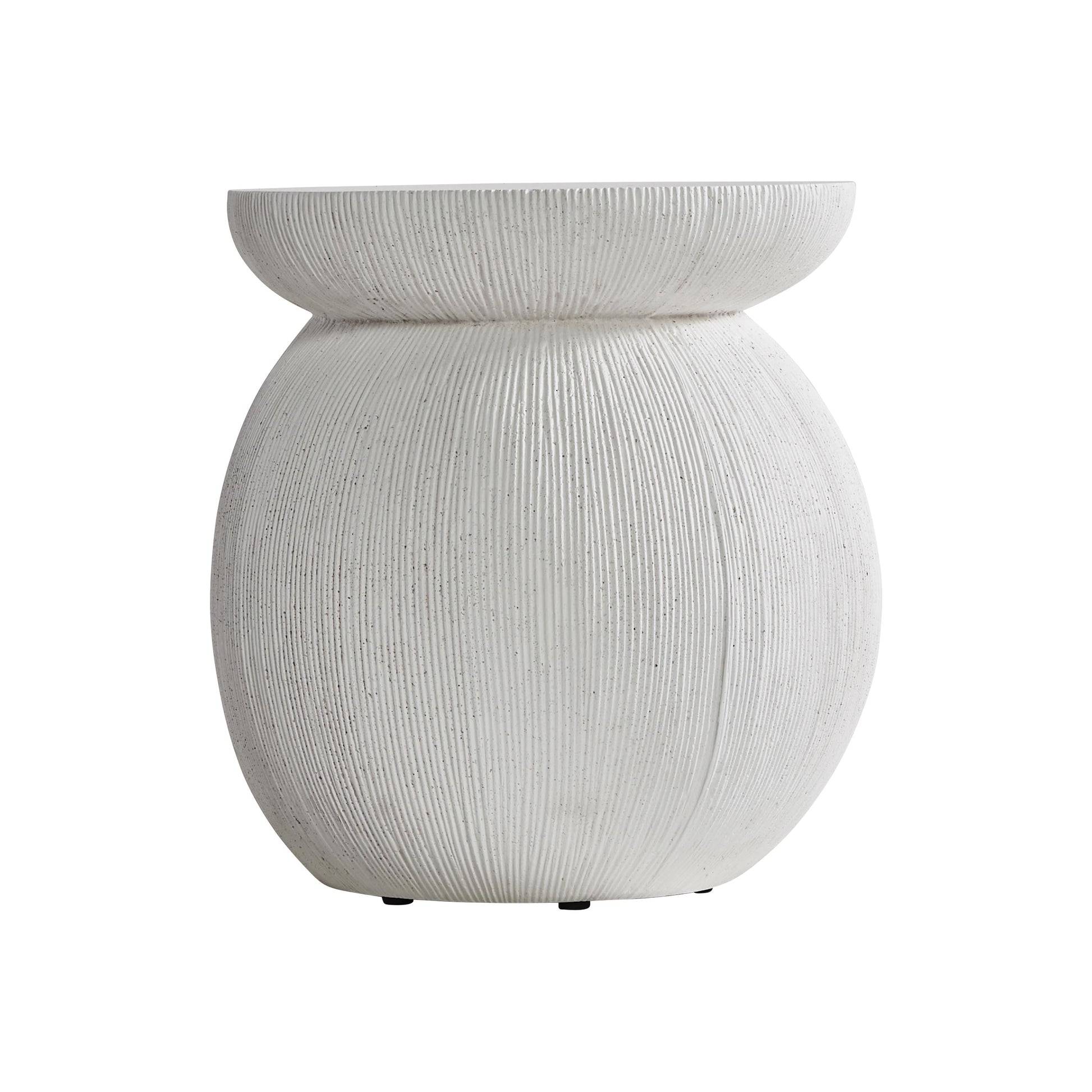 Corsica Stonecast Outdoor Accent Table - Ornate Home