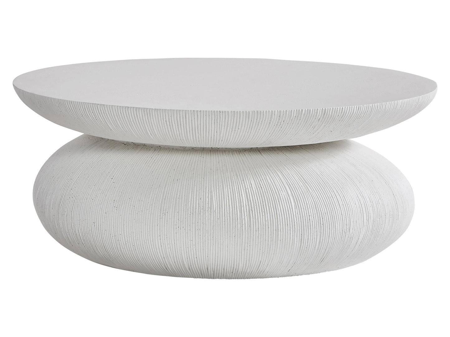 Corsica Stonecast Outdoor Cocktail Table - Ornate Home