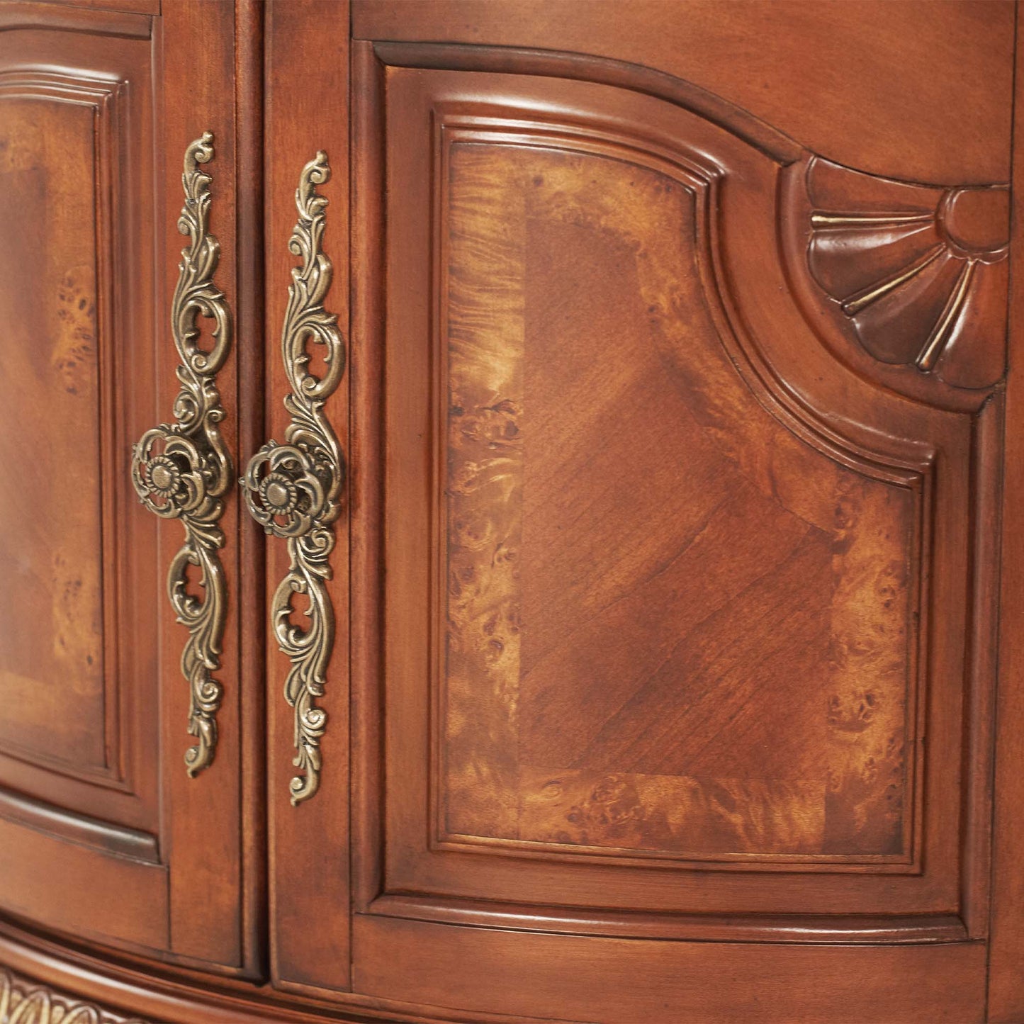 Cortina Honey Walnut Bedside Chest - Ornate Home