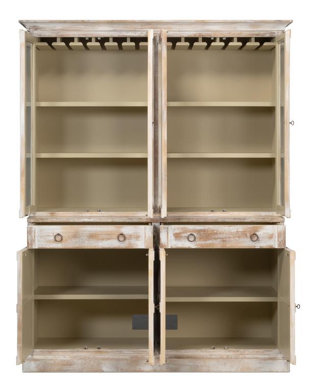 Cortina Living White Center Media Unit & Hutch - Ornate Home
