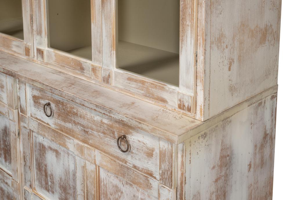 Cortina Living White Center Media Unit & Hutch - Ornate Home