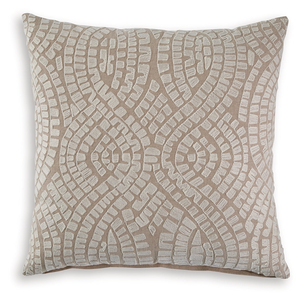 Cortlen Beige/Ivory Pillow (Set of 4)- Viva Furn