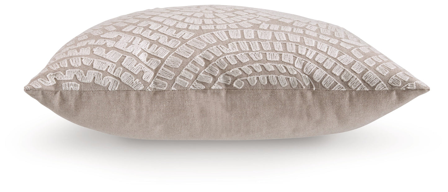Cortlen Beige/Ivory Pillow (Set of 4)- Viva Furn