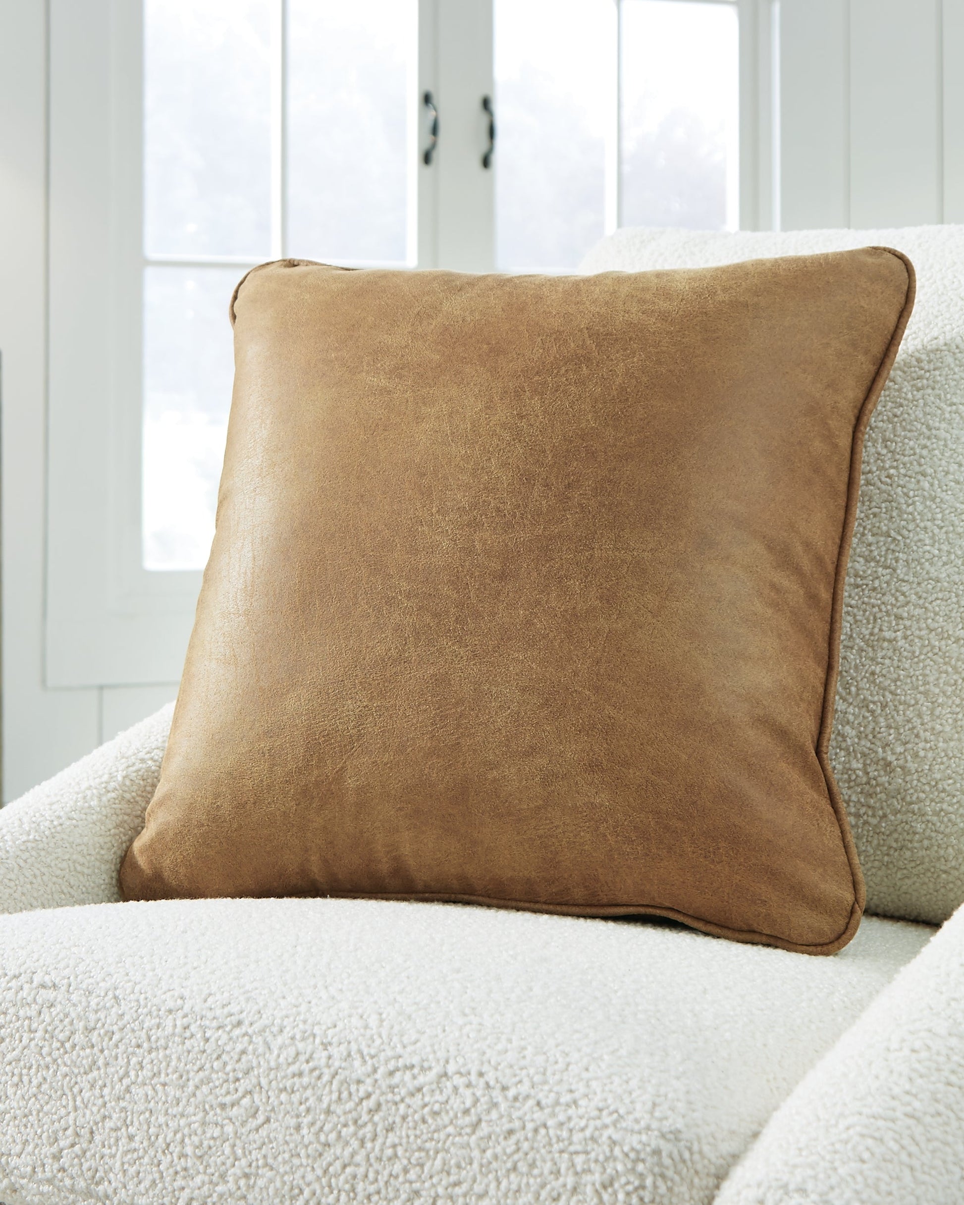 Cortnie Caramel Pillow- Viva Furn