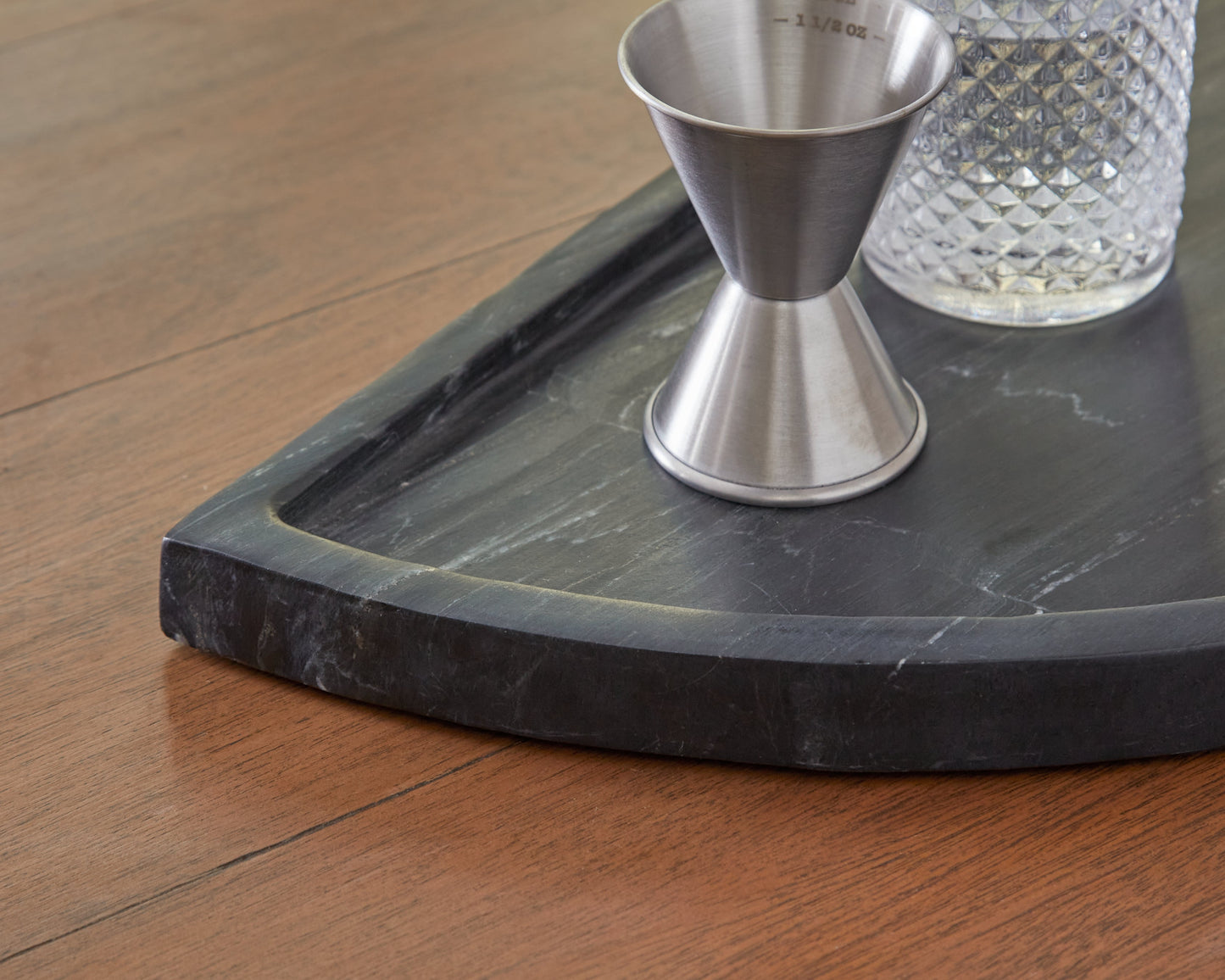 Cortsen Black Tray- Viva Furn
