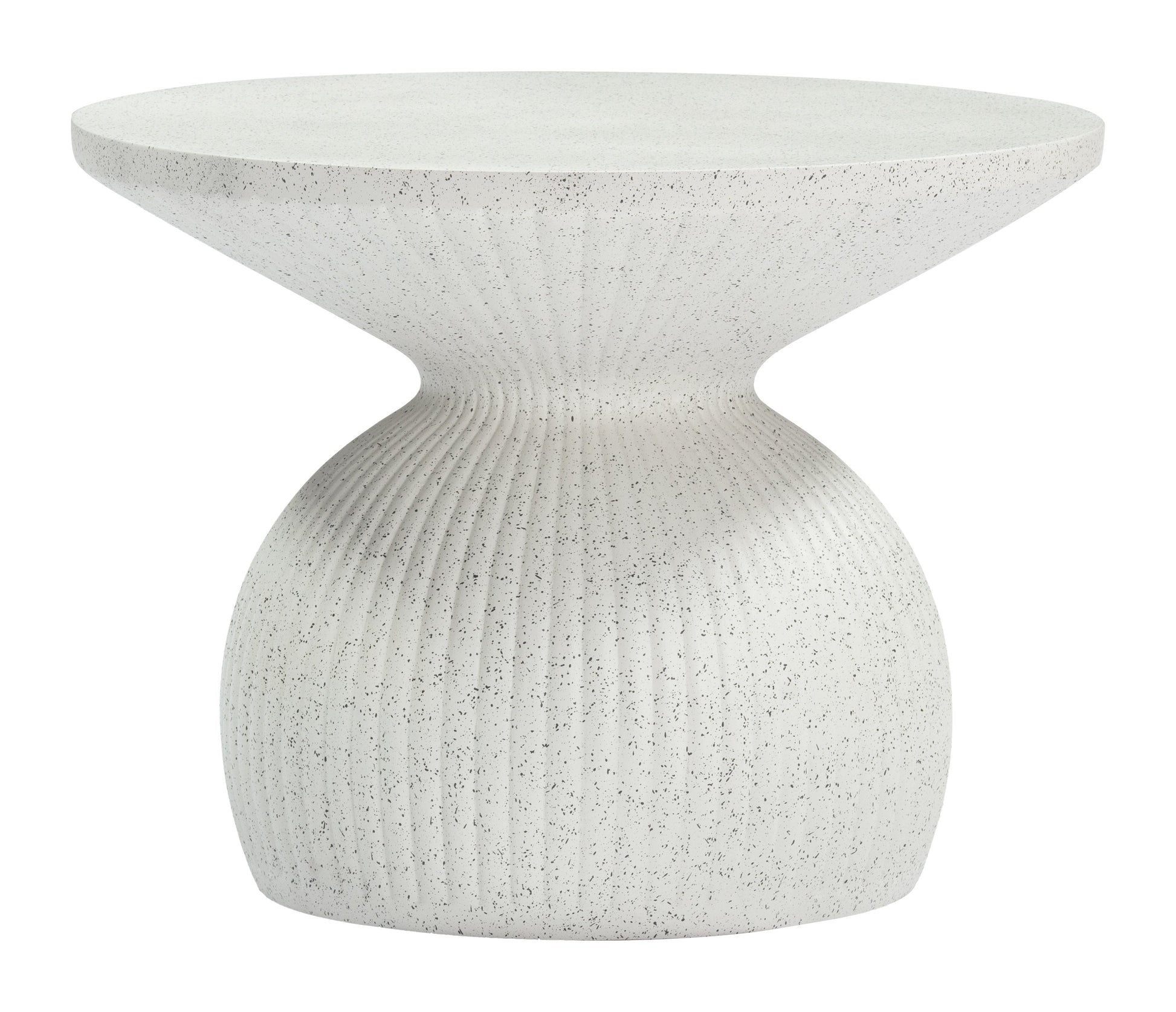 Corza White Outdoor Coffee Table - Ornate Home