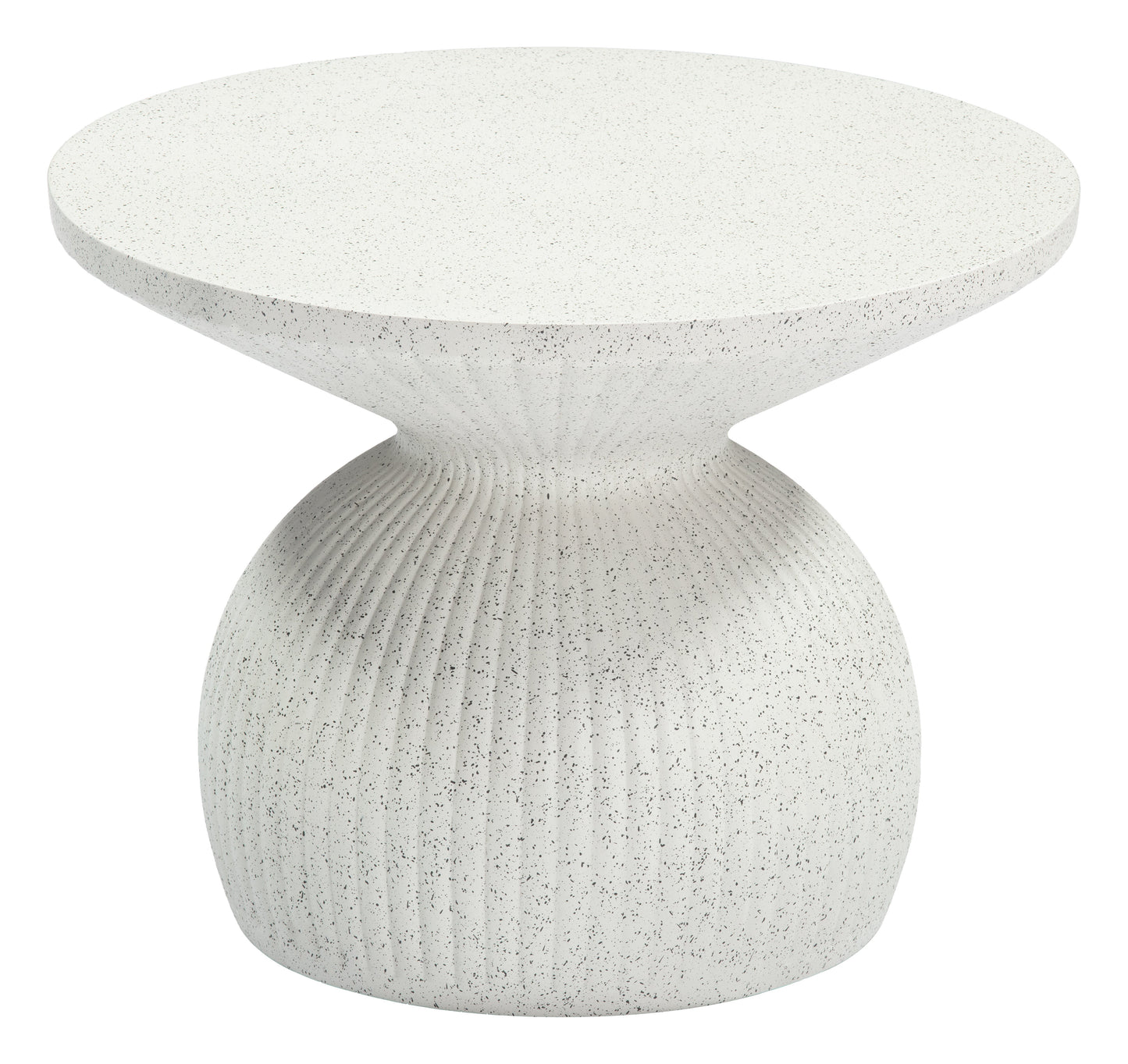 Corza White Outdoor Coffee Table - Ornate Home