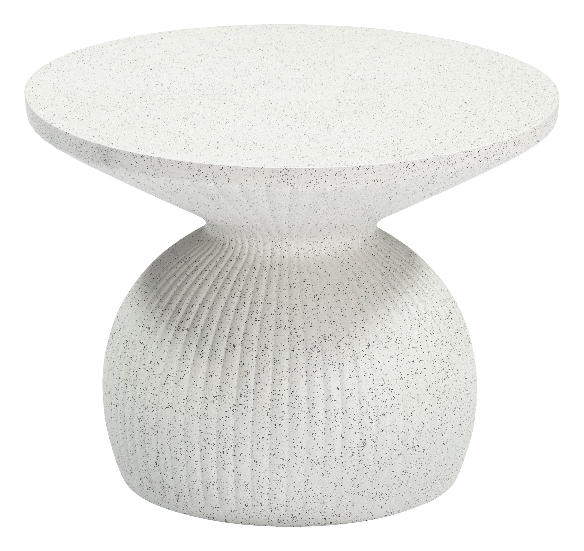 Corza White Outdoor Coffee Table - Ornate Home
