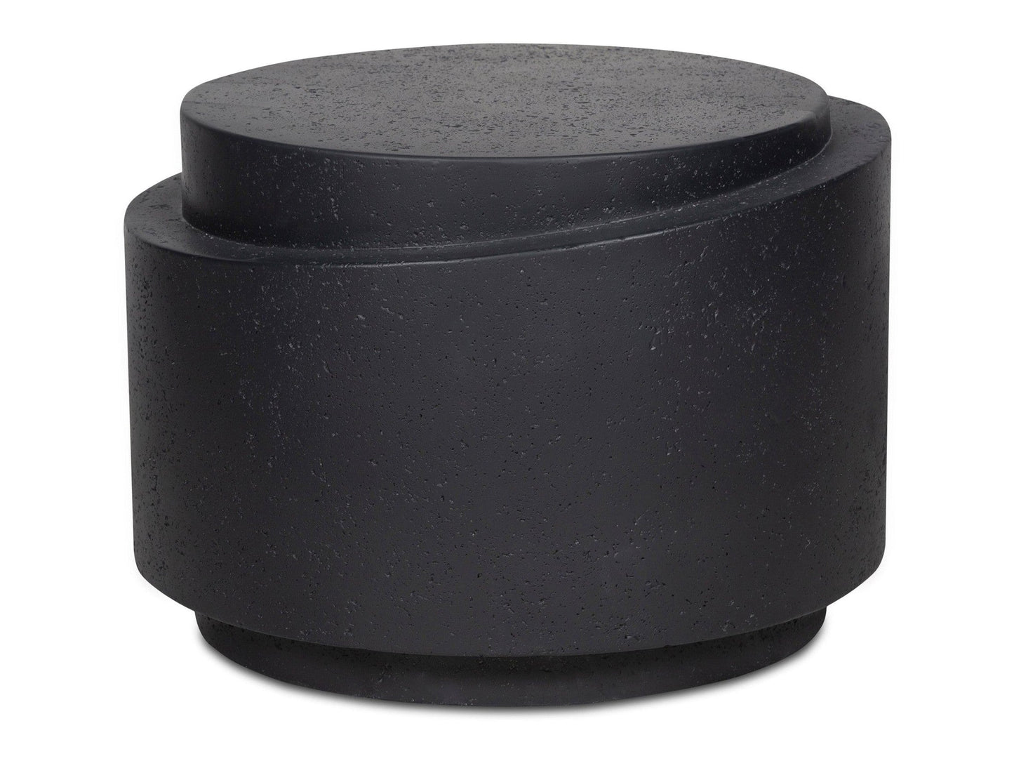 Cosmo Black Outdoor Accent Table - Ornate Home