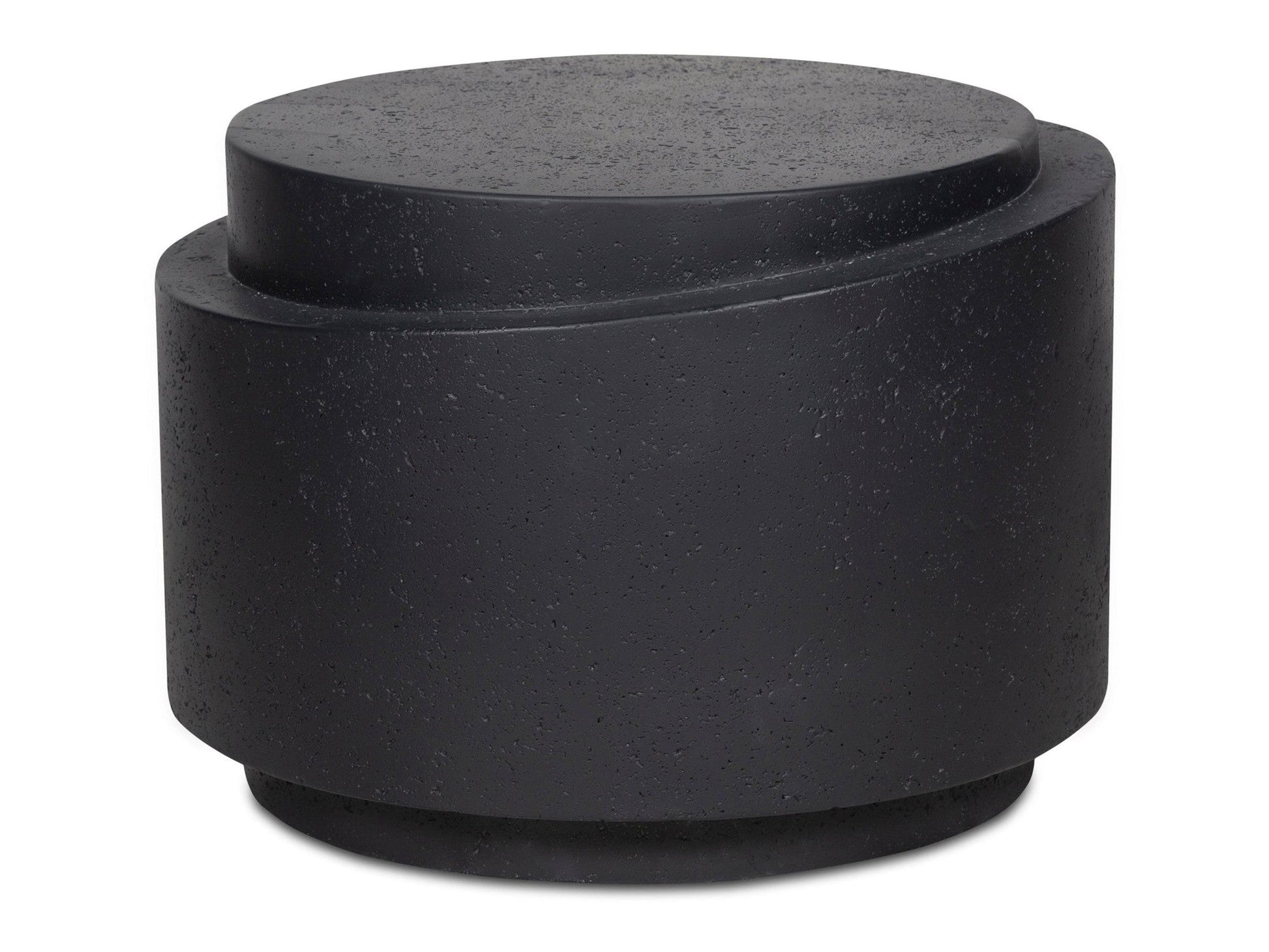 Cosmo Black Outdoor Accent Table - Ornate Home
