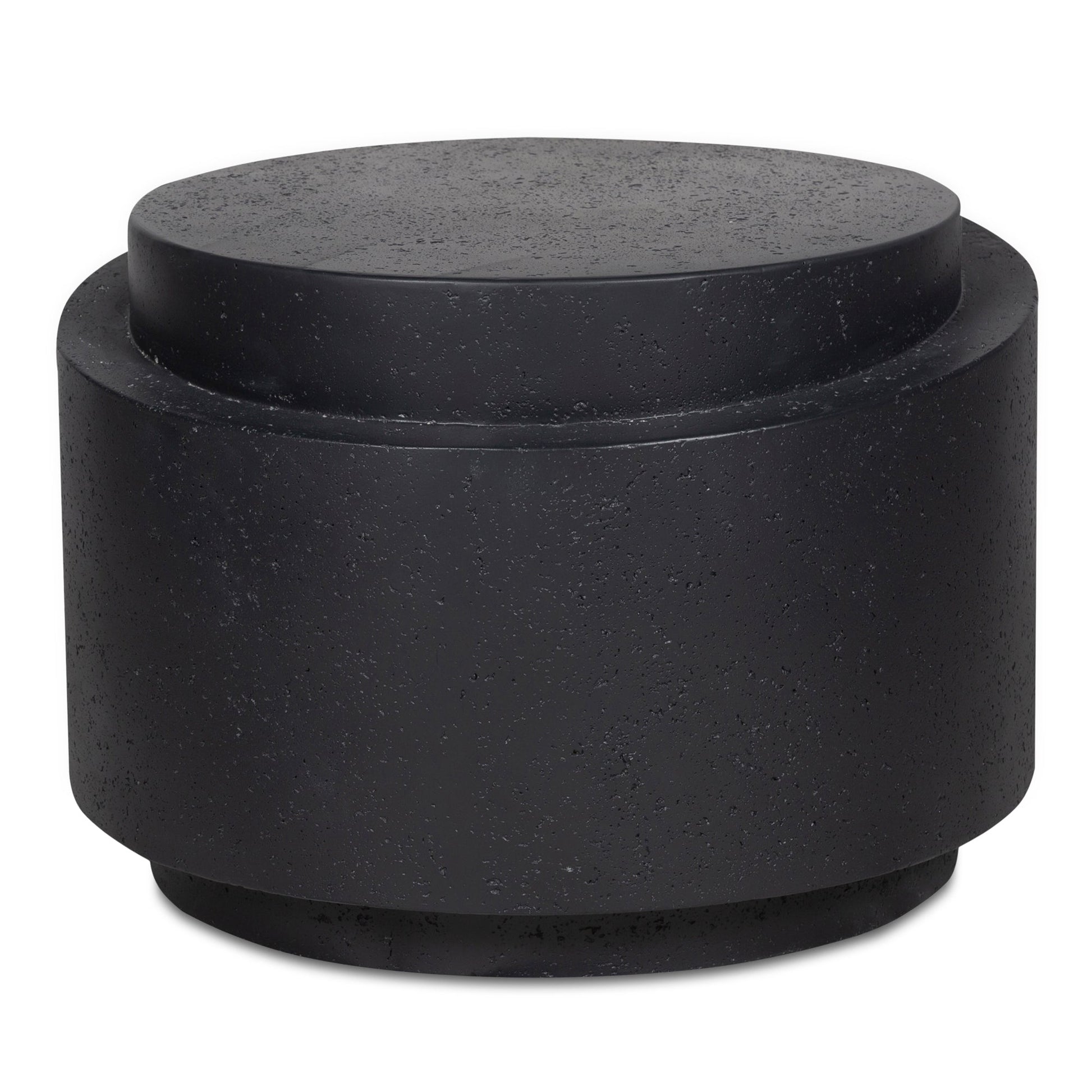 Cosmo Black Outdoor Accent Table - Ornate Home