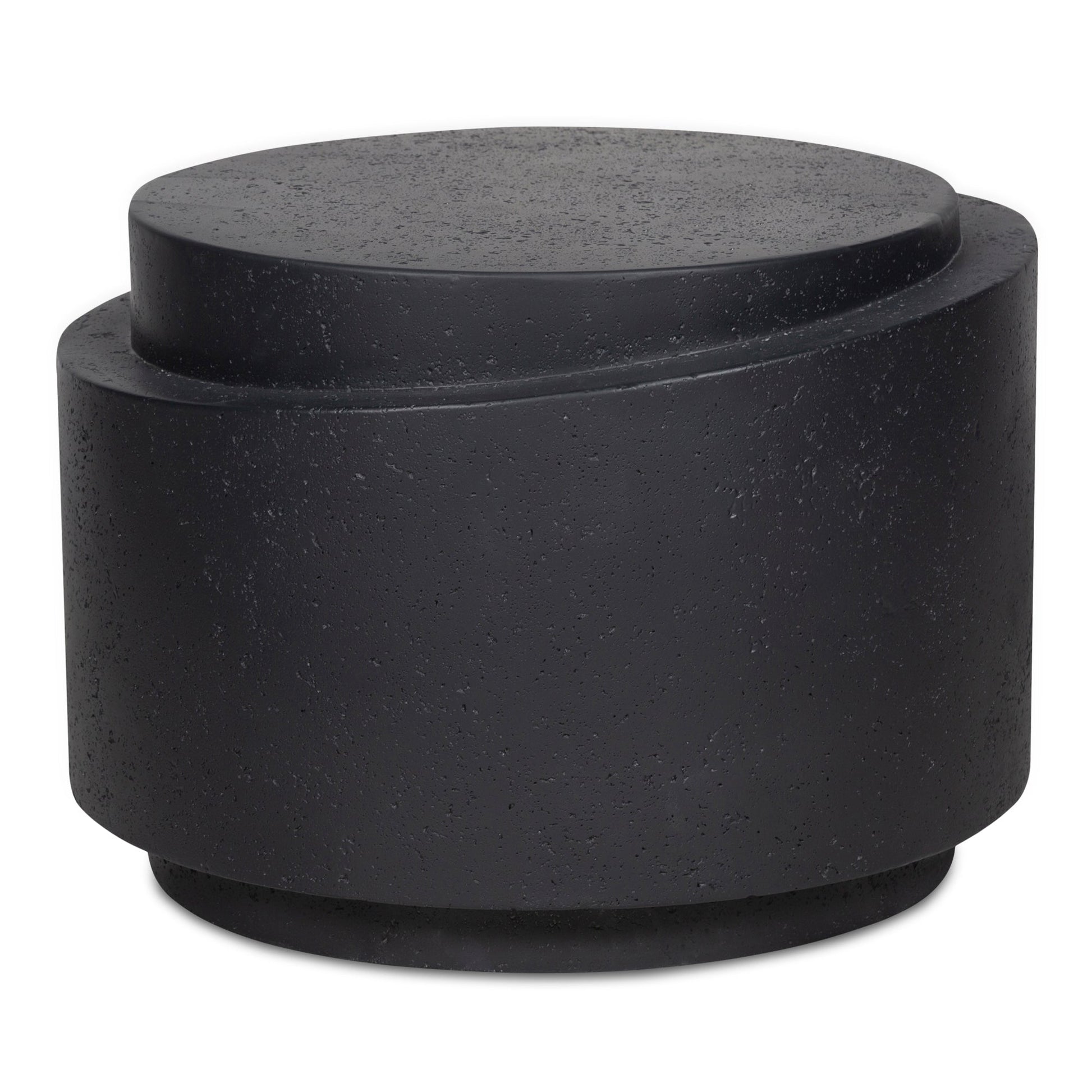 Cosmo Black Outdoor Accent Table - Ornate Home