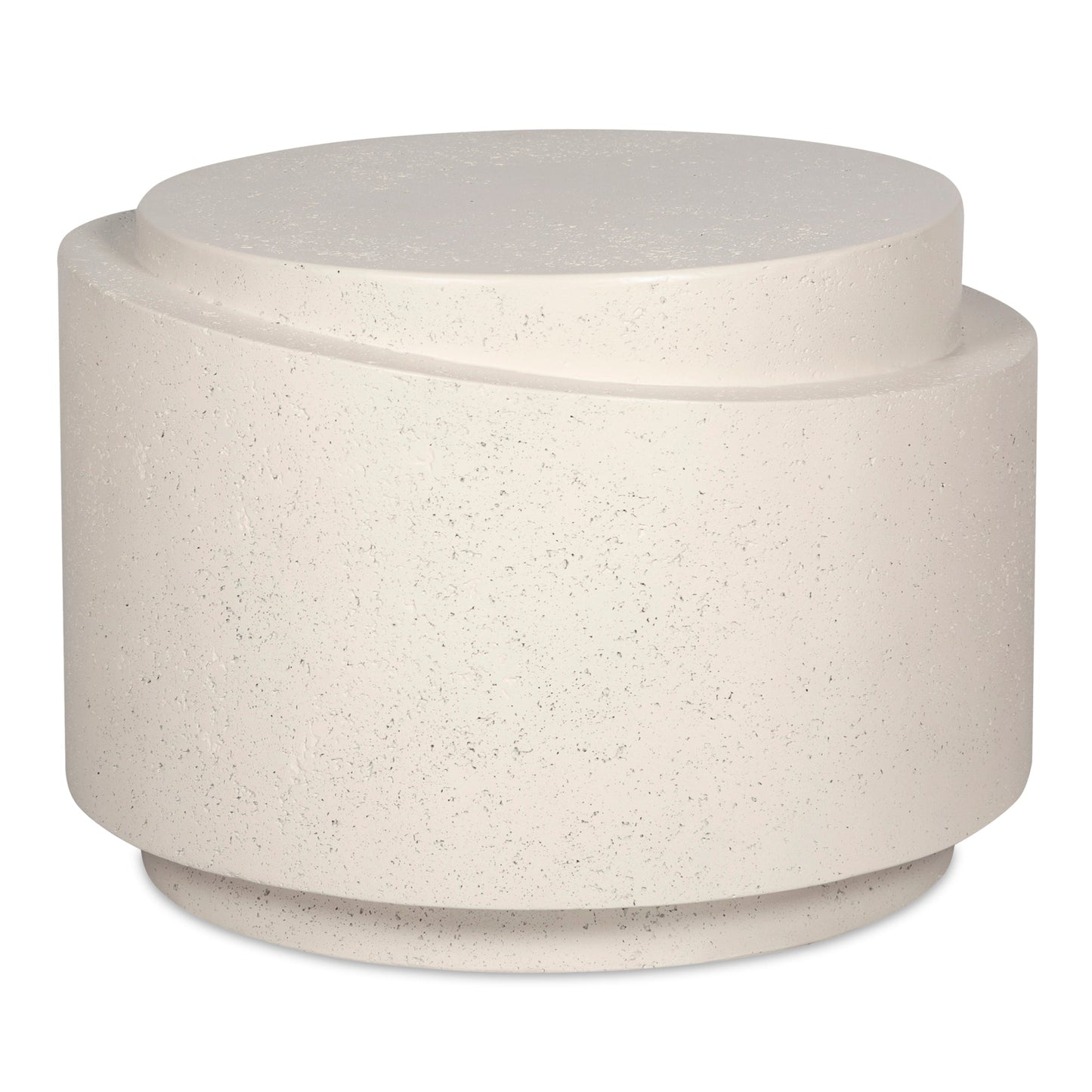 Cosmo Off White Outdoor Accent Table - Ornate Home