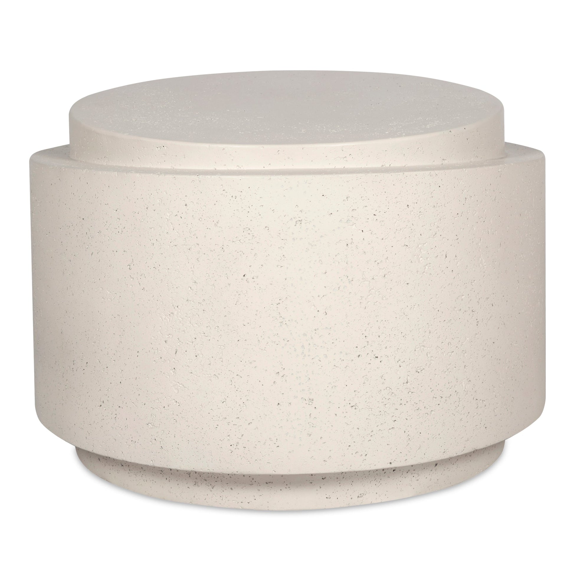 Cosmo Off White Outdoor Accent Table - Ornate Home