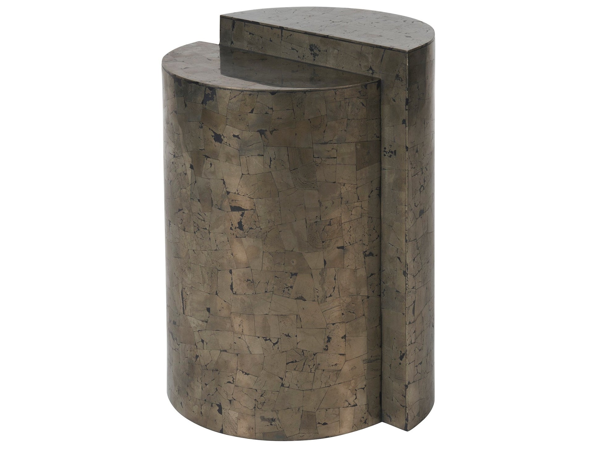 Cosmo Pyrite End Table - Ornate Home
