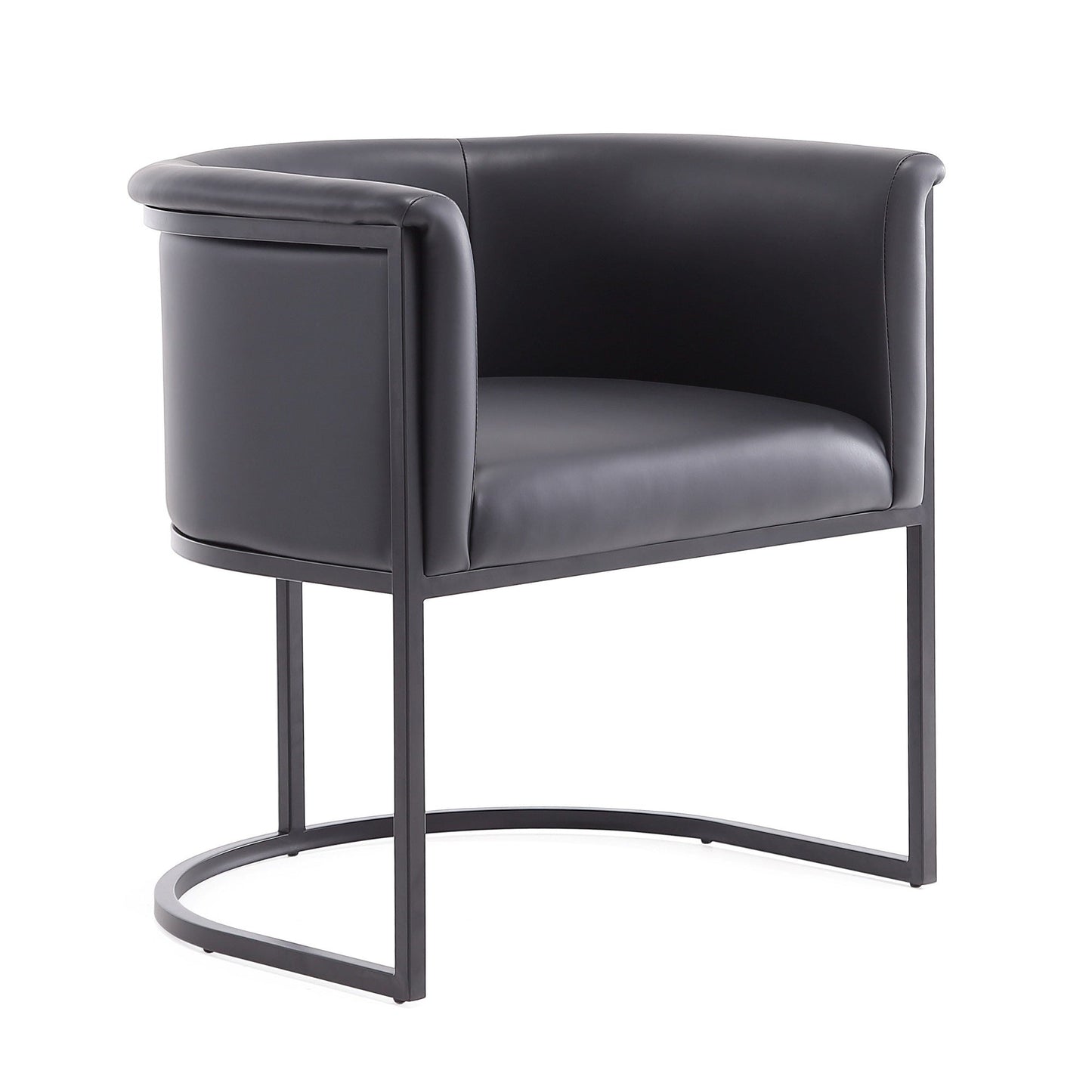 Cosmopolitan Dining Chair in Black (set of 2) - Ornate Home