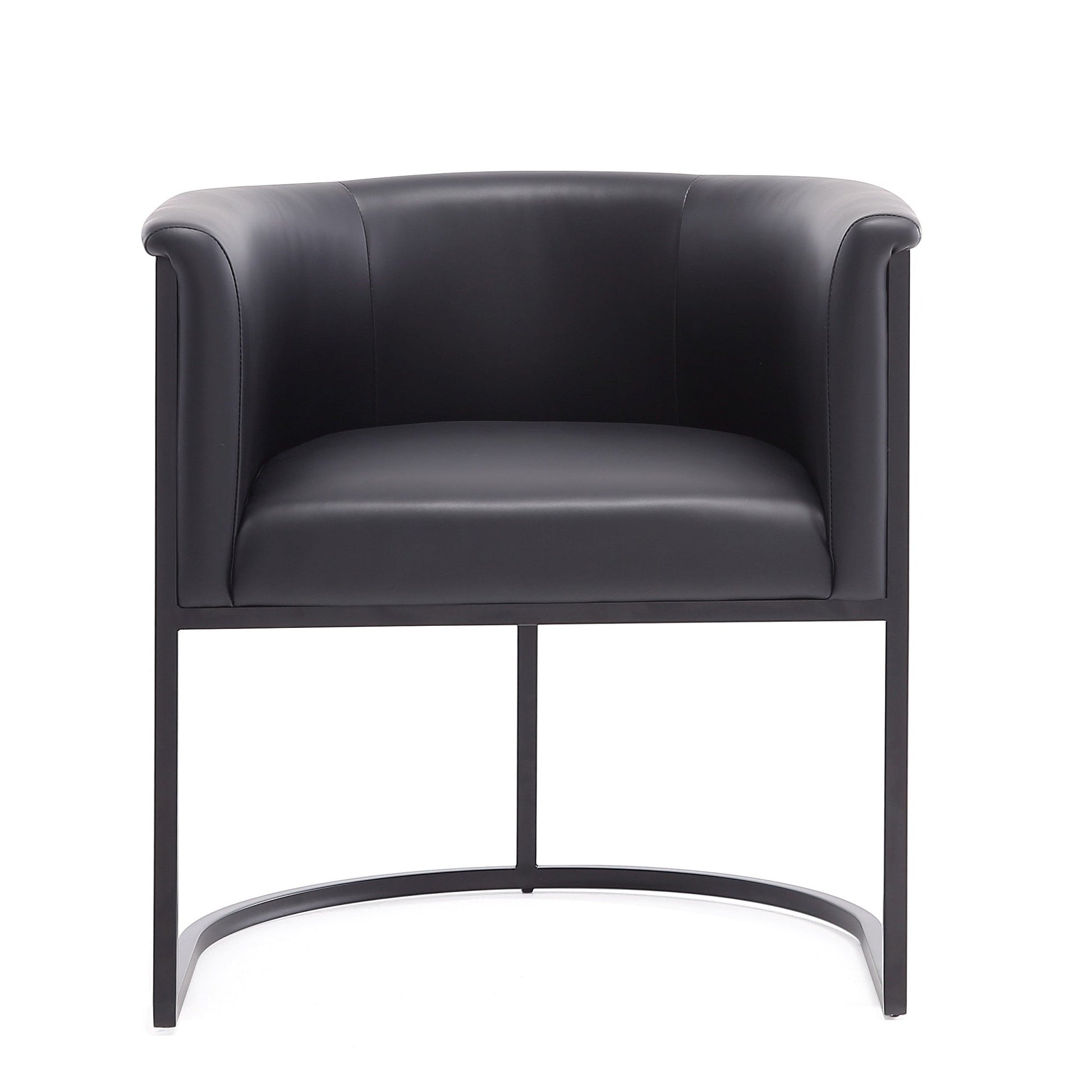 Cosmopolitan Dining Chair in Black (set of 2) - Ornate Home