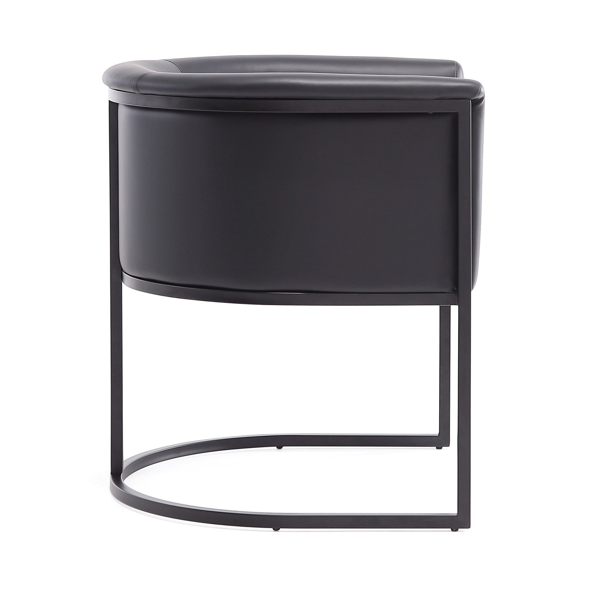 Cosmopolitan Dining Chair in Black (set of 2) - Ornate Home