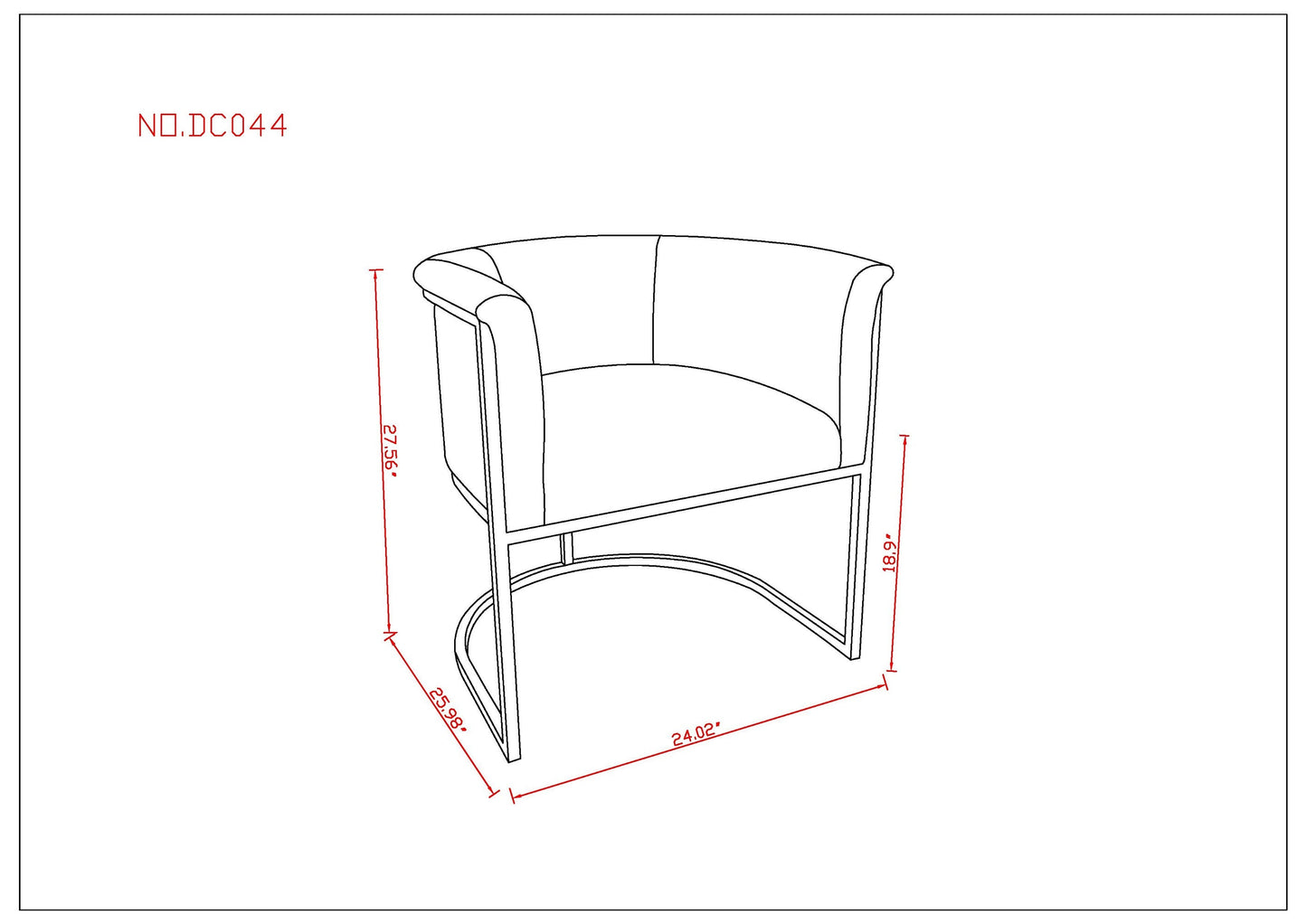 Cosmopolitan Dining Chair in Saddle and Black (set of 2) - Ornate Home