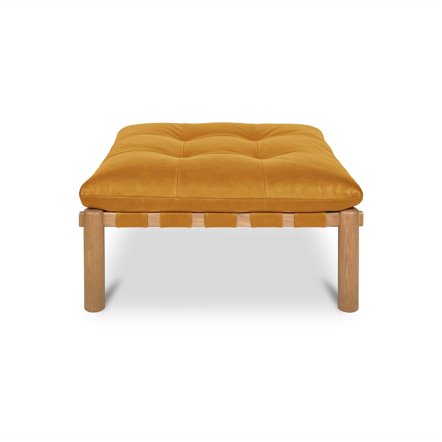 Costello Tan Ottoman - Ornate Home