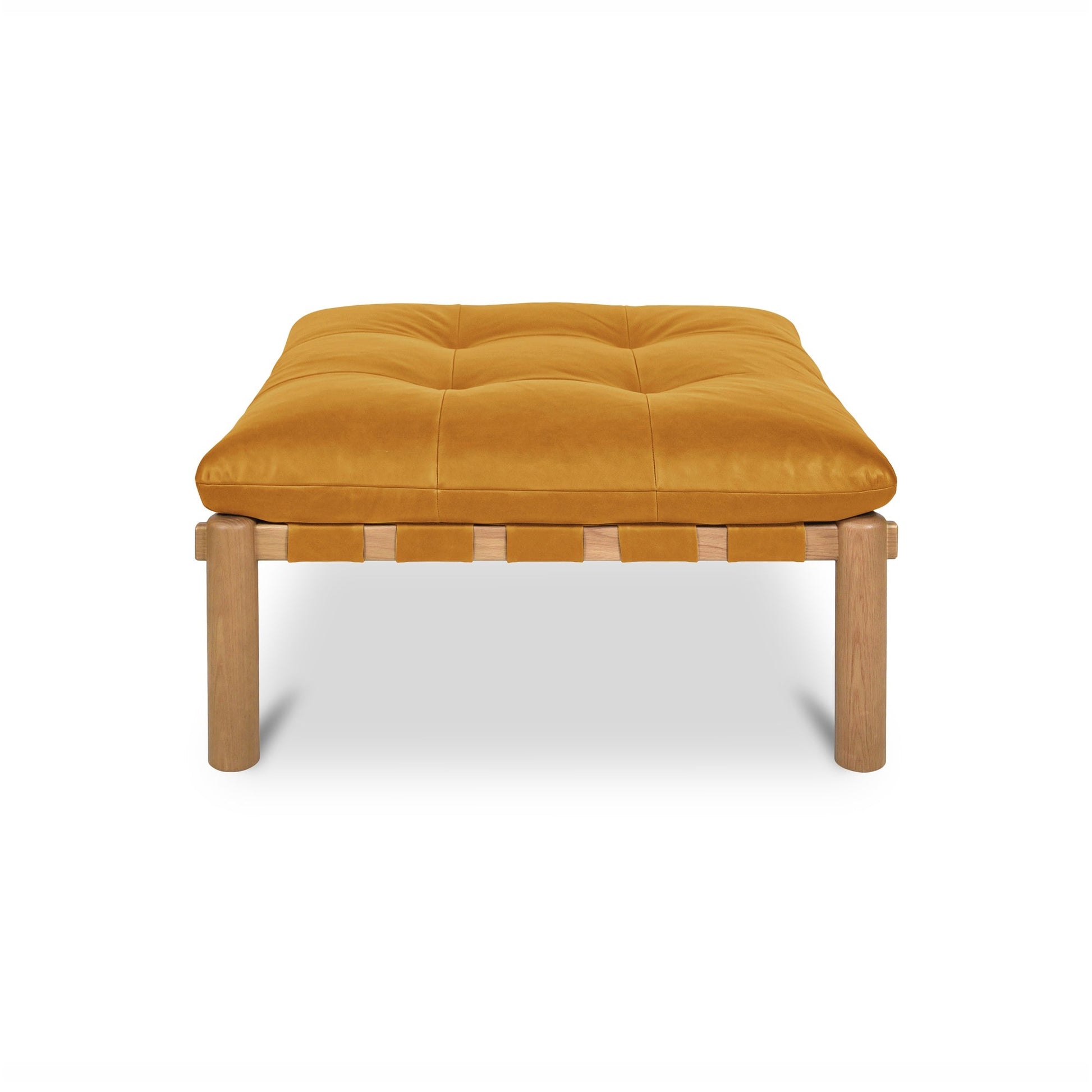 Costello Tan Ottoman - Ornate Home
