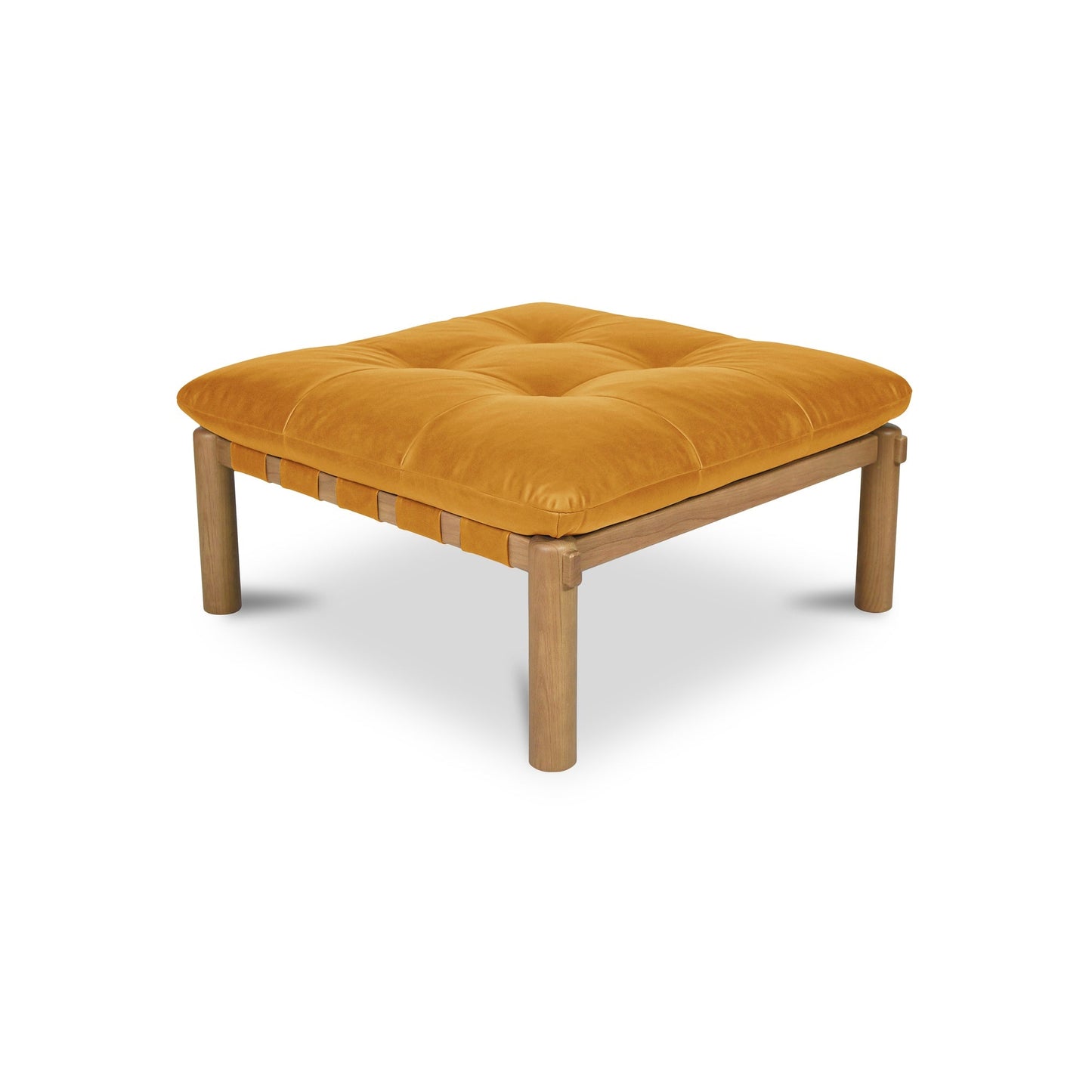 Costello Tan Ottoman - Ornate Home