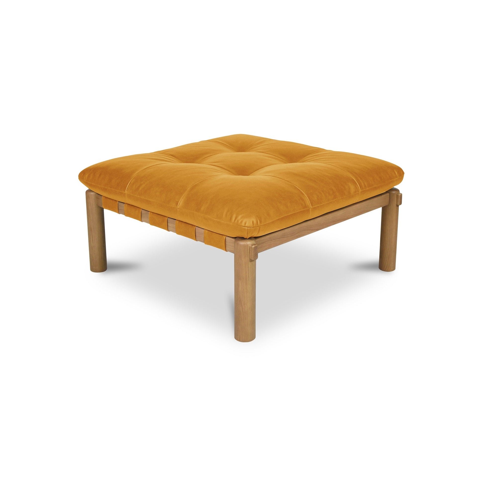 Costello Tan Ottoman - Ornate Home