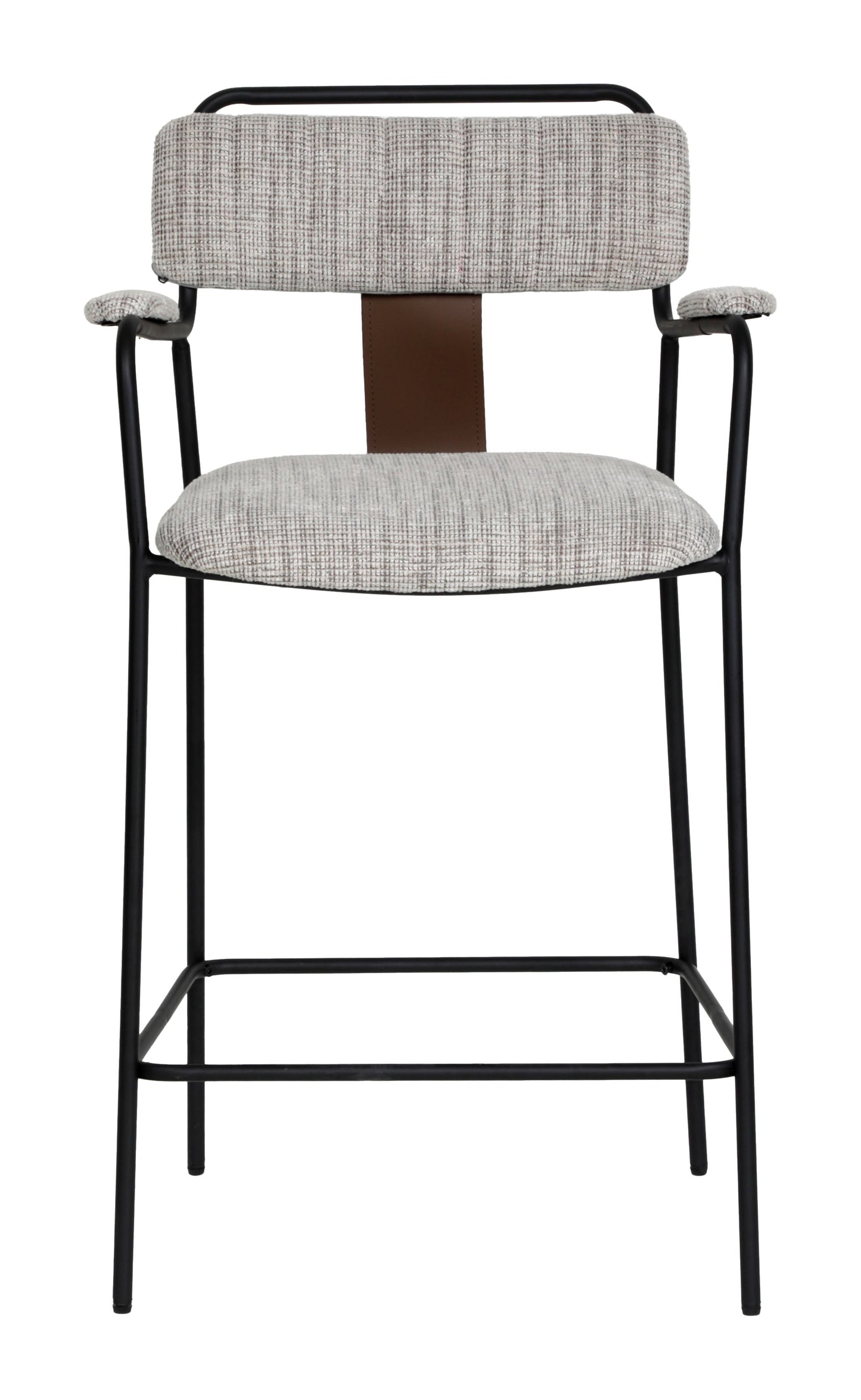 Couva Gray Tweed Counter Stool (Set of 2) - Ornate Home