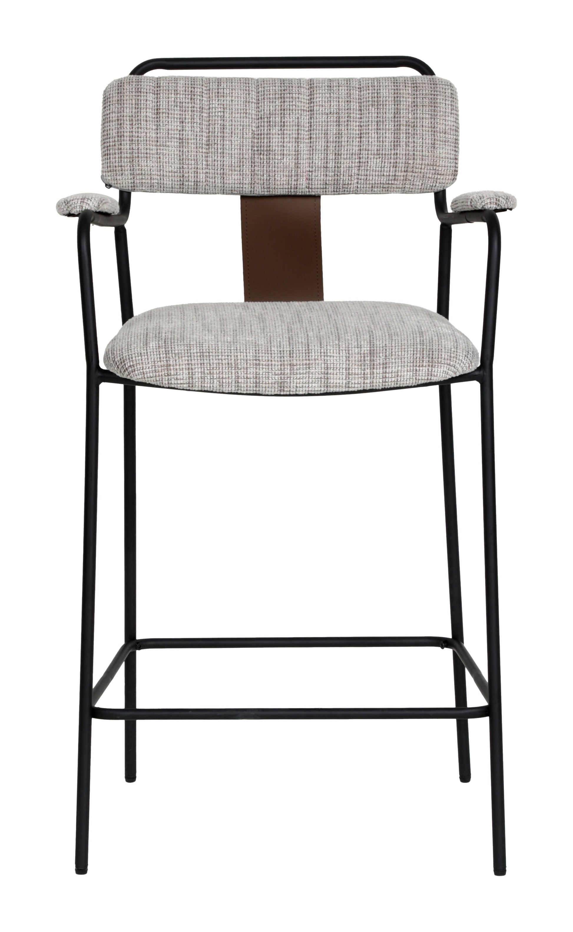 Couva Gray Tweed Counter Stool (Set of 2) - Ornate Home