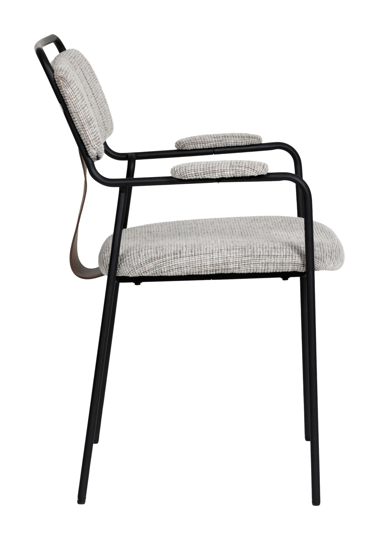 Couva Gray Tweed Dining Chair (Set of 2) - Ornate Home